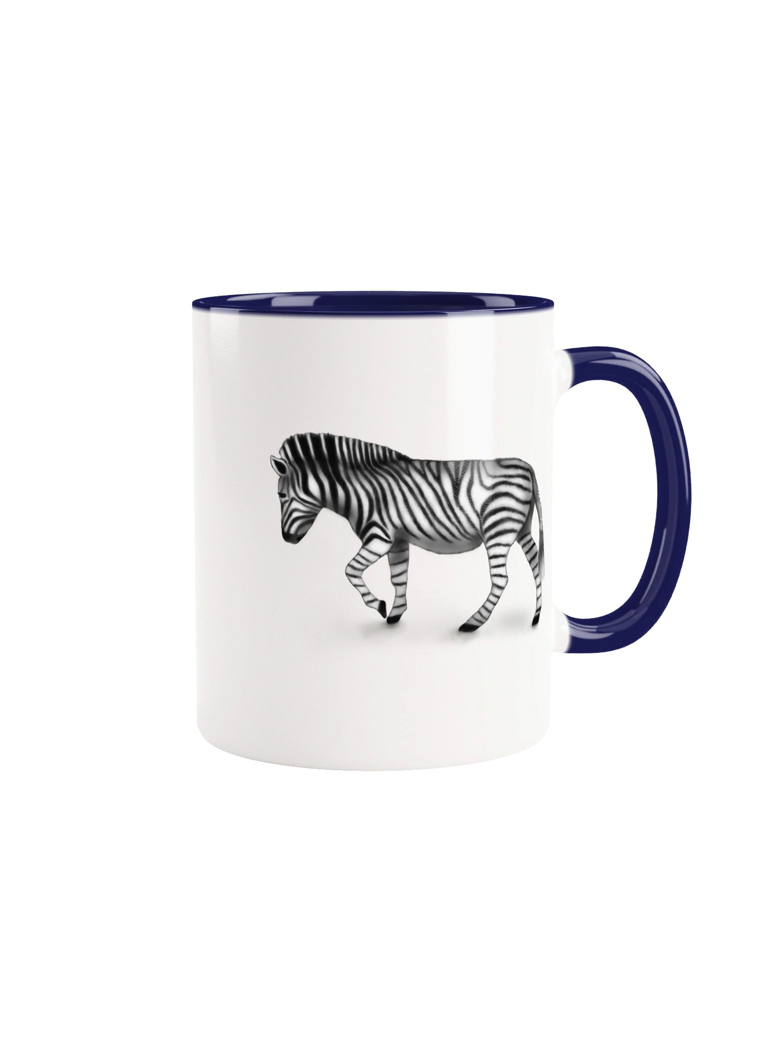 "Zebra" Ceramic Mug with Color Inside product image (1)