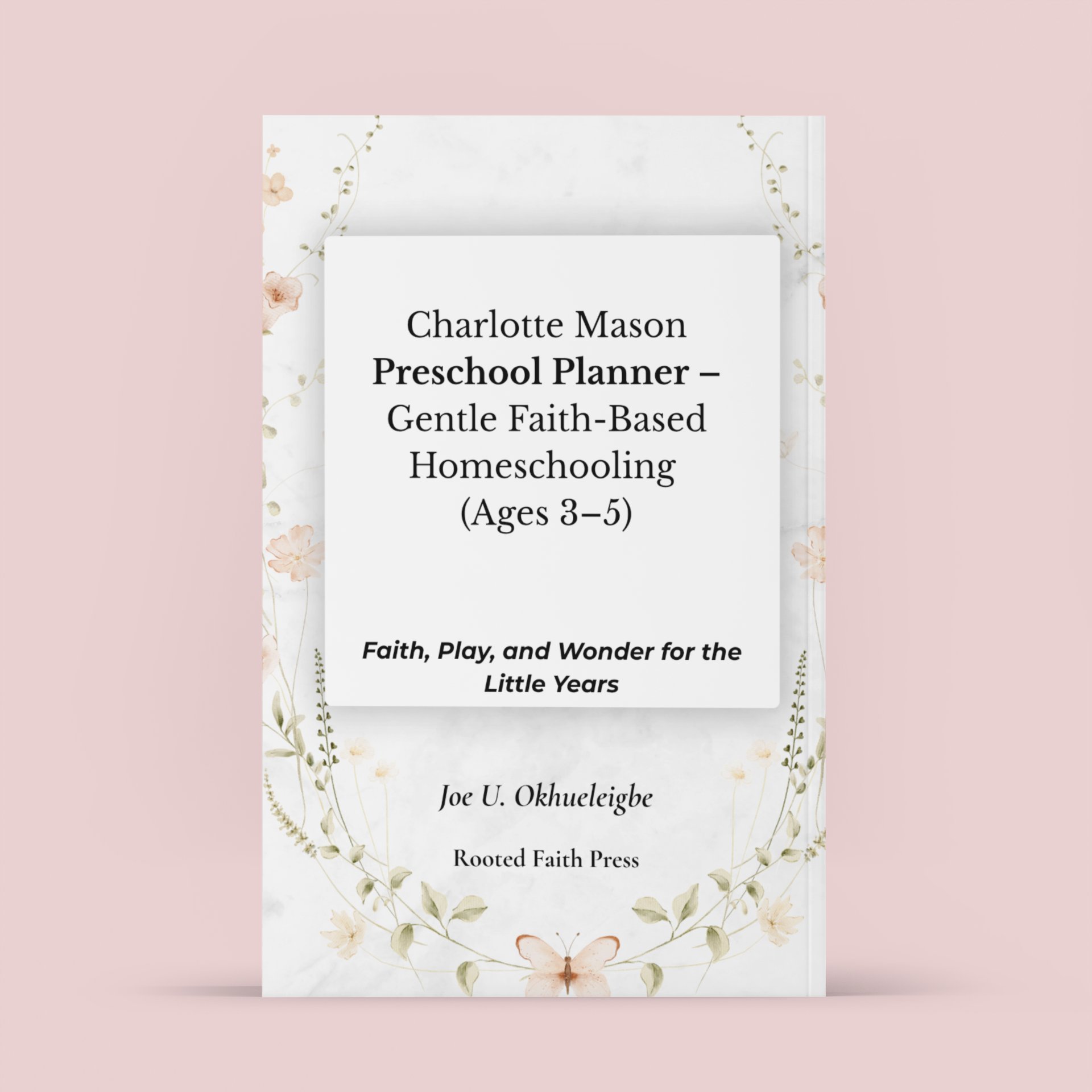 Charlotte Mason Preschool Planner — Ages 3 to 5 product image (1)