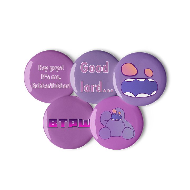 The BubberTubber Button Set product image (2)