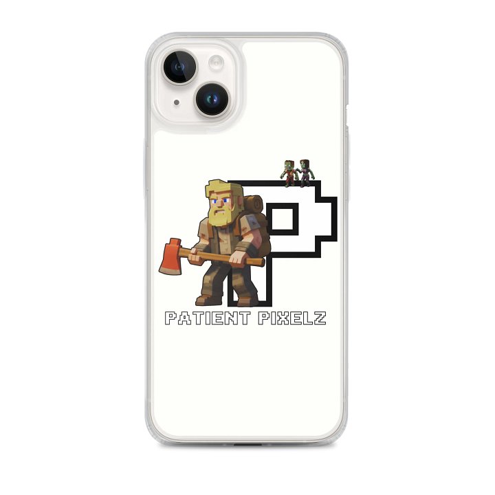 Patient PixelZ P Logo iPhone® MagSafe® Case (White) product image (1)