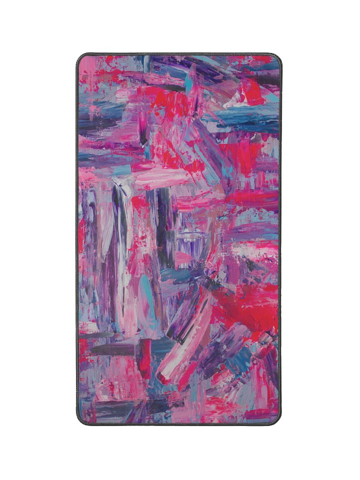"Prickle-Me-Pink" Desk Mat (Large) product image (1)