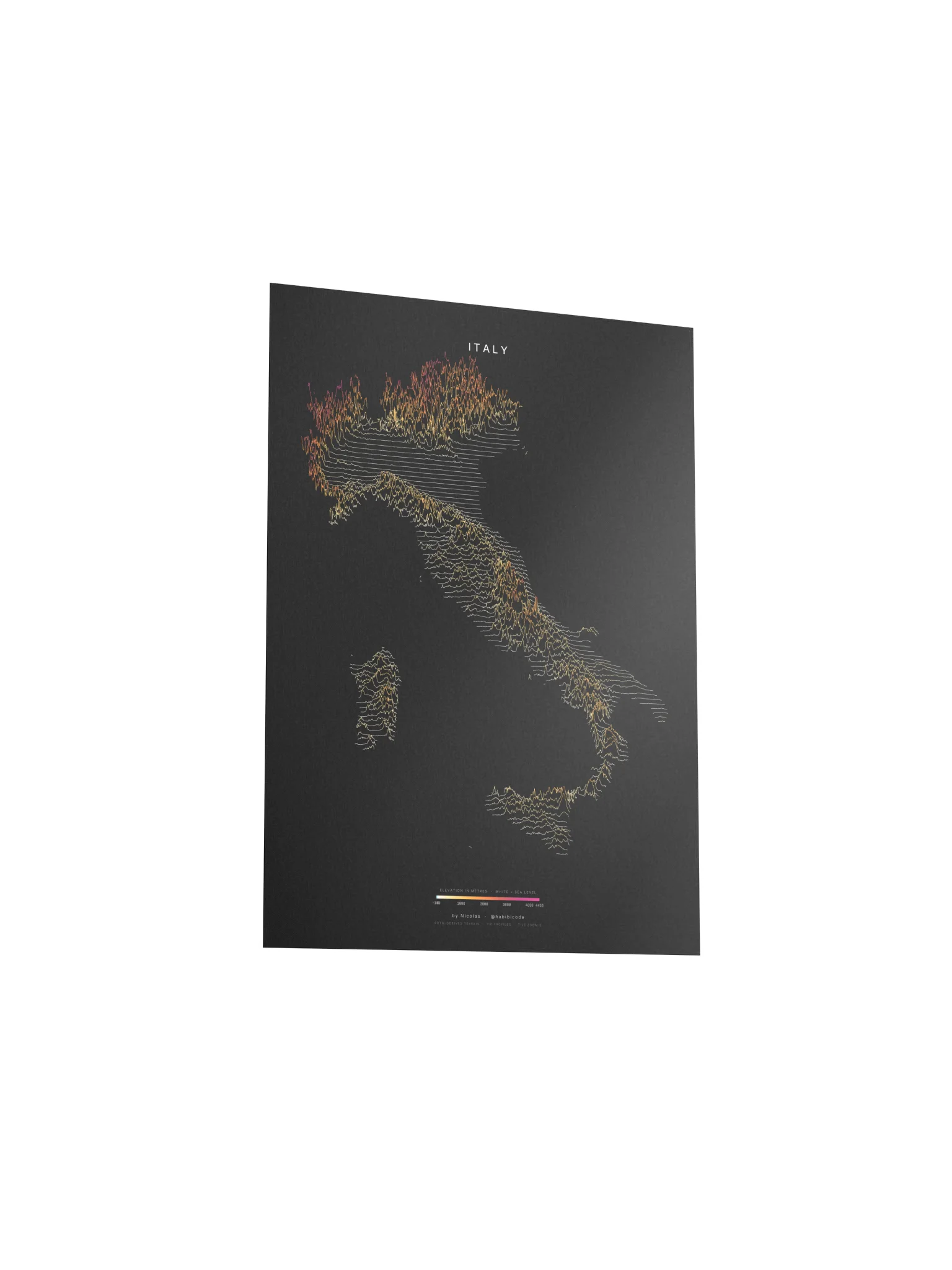 Ridgeline Poster - Italy product image (3)