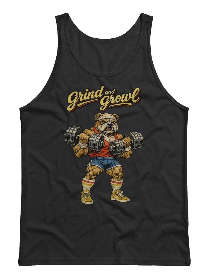 Muscle Bulldog Grind Tank product image (1)