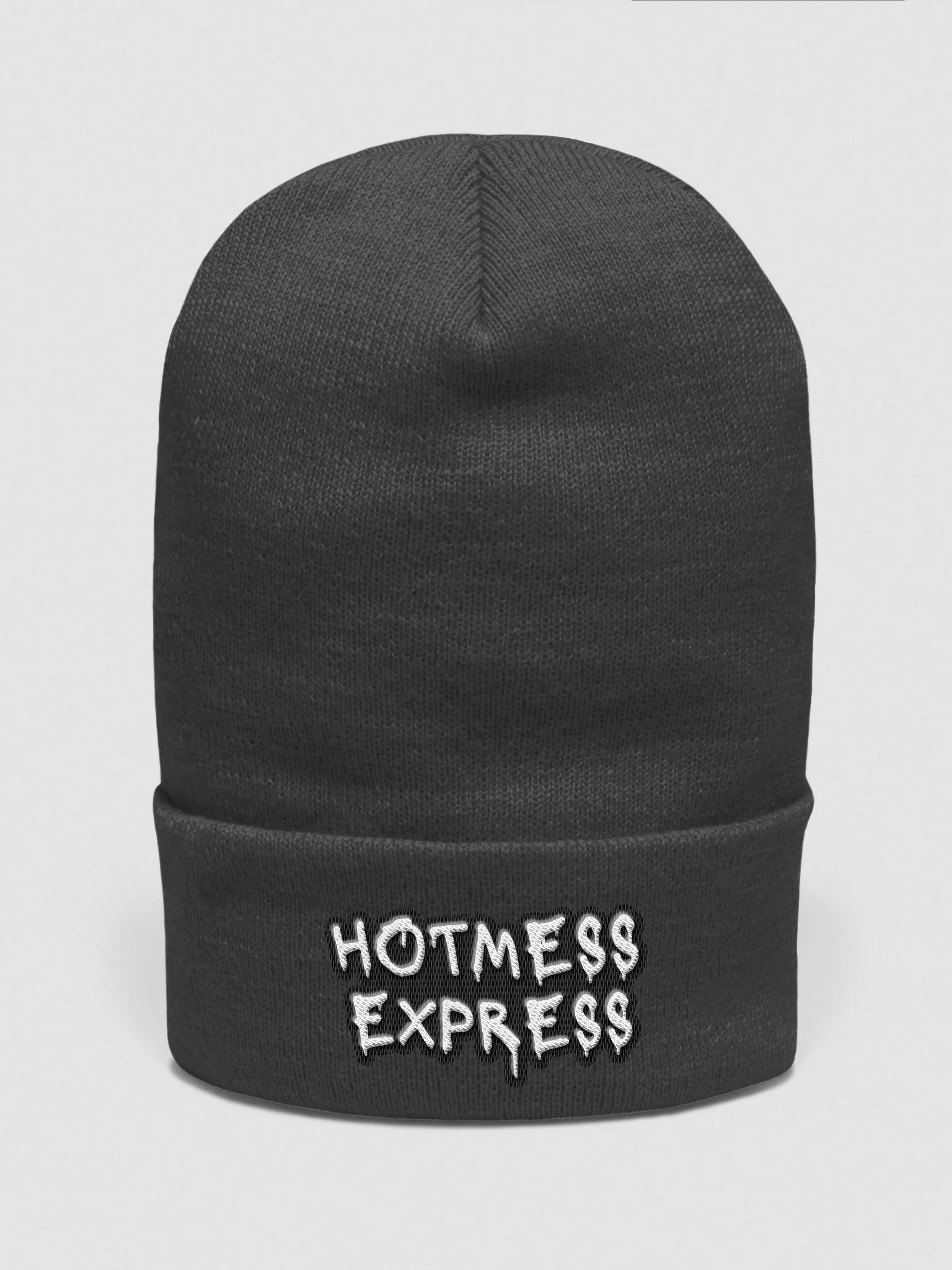 HotMess Express Drip Beanie (White) product image (1)