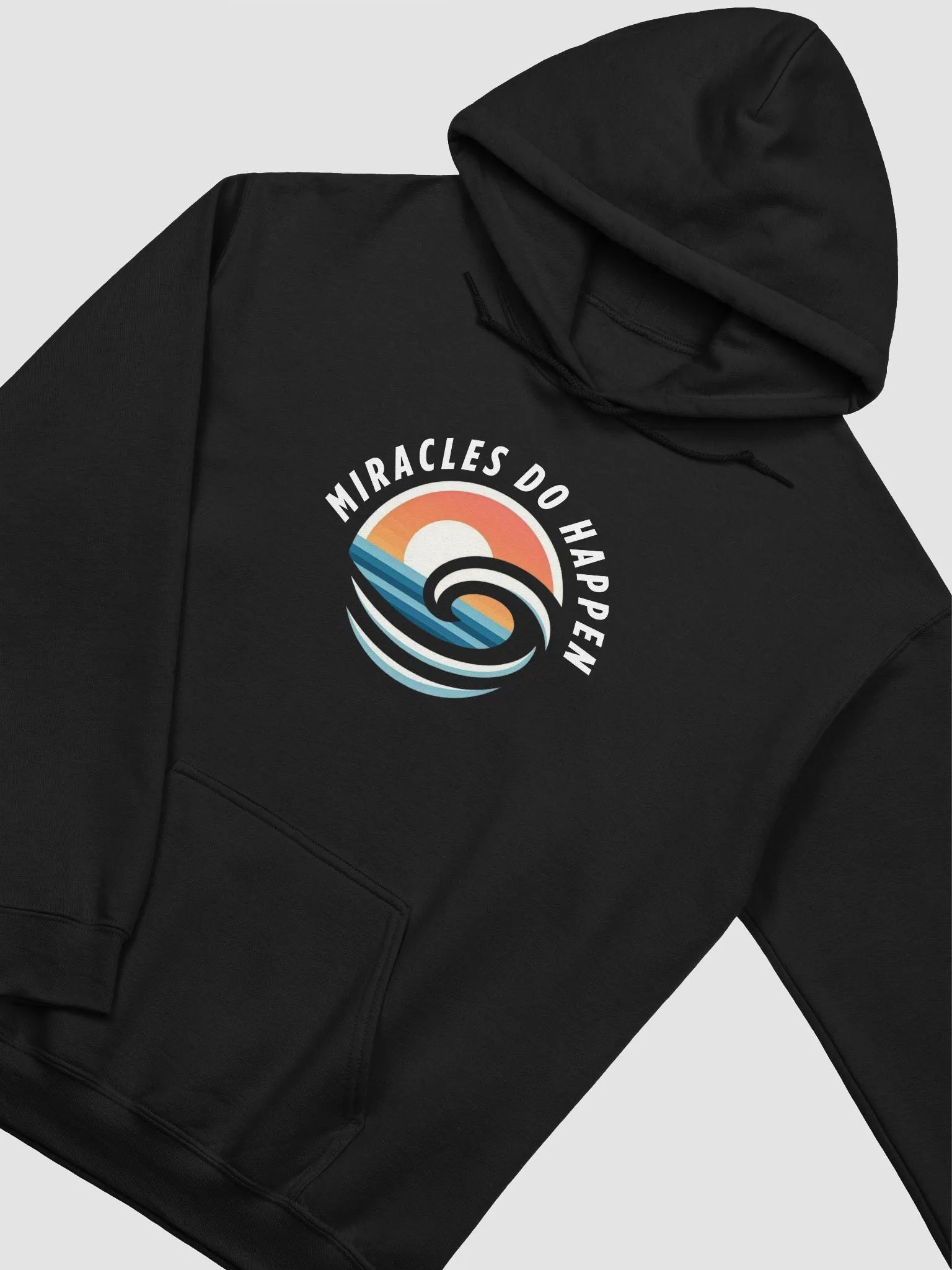 Sunset Wave Classic Hoodie | Miracles do happen product image (32)