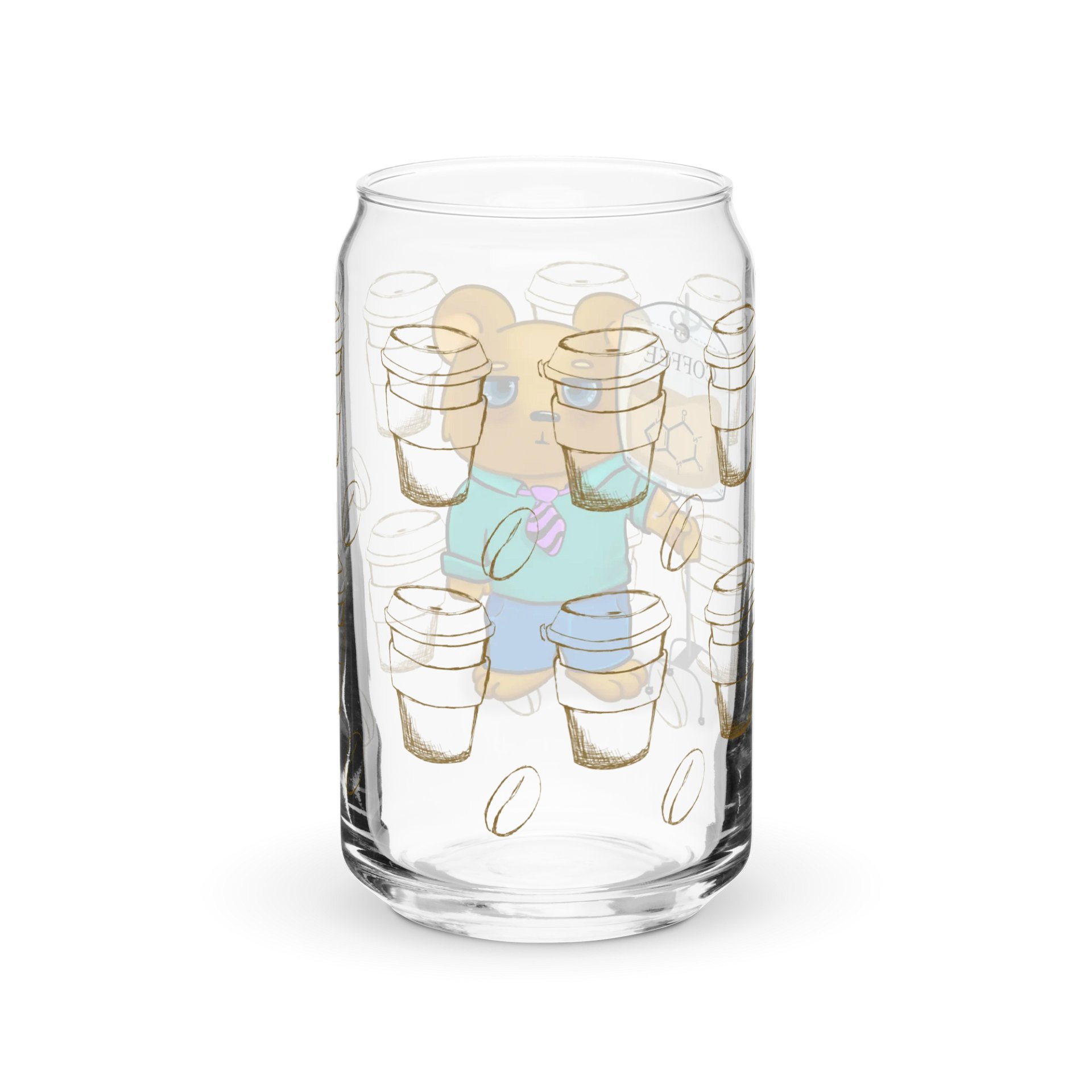 IV Coffee - Glass cup product image (6)
