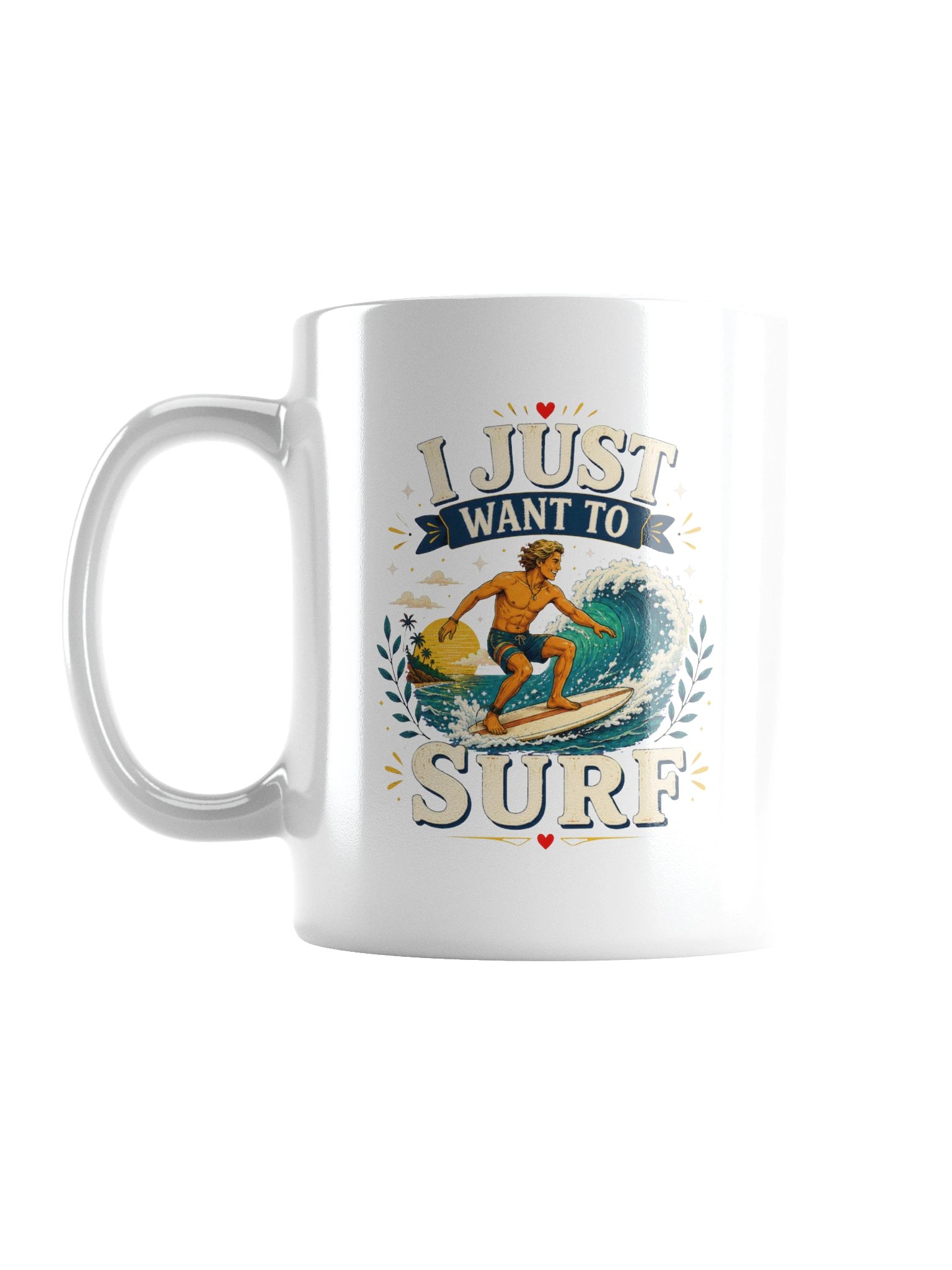 I Just Want To Surf Mug product image (1)