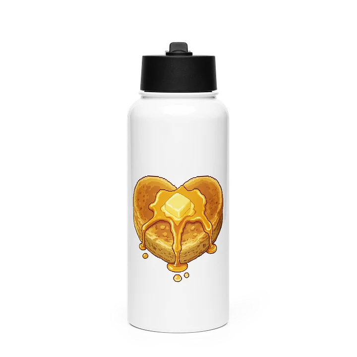Pancake Heart Water Bottle product image (1)