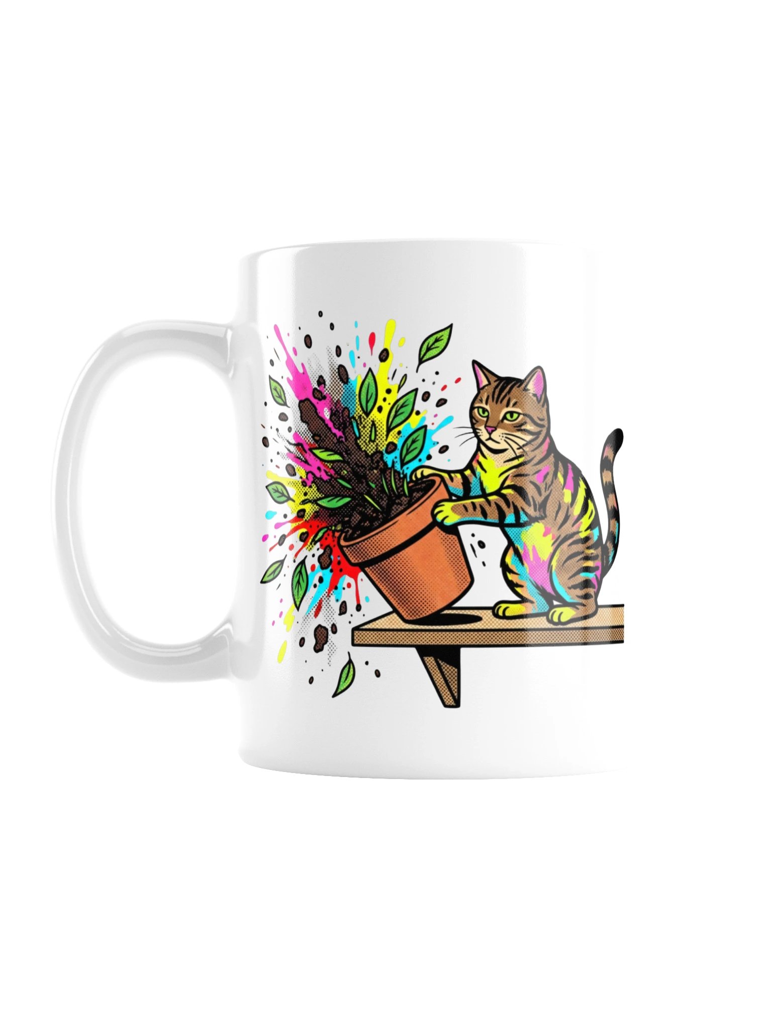 Plant Crime Tabby Mug product image (1)
