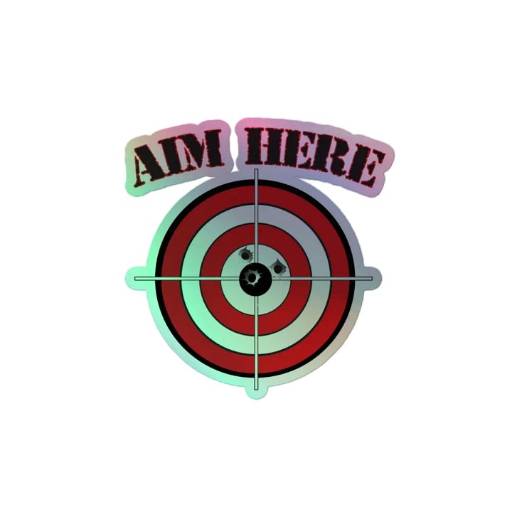 Bullseye Holographic Sticker Set product image (2)
