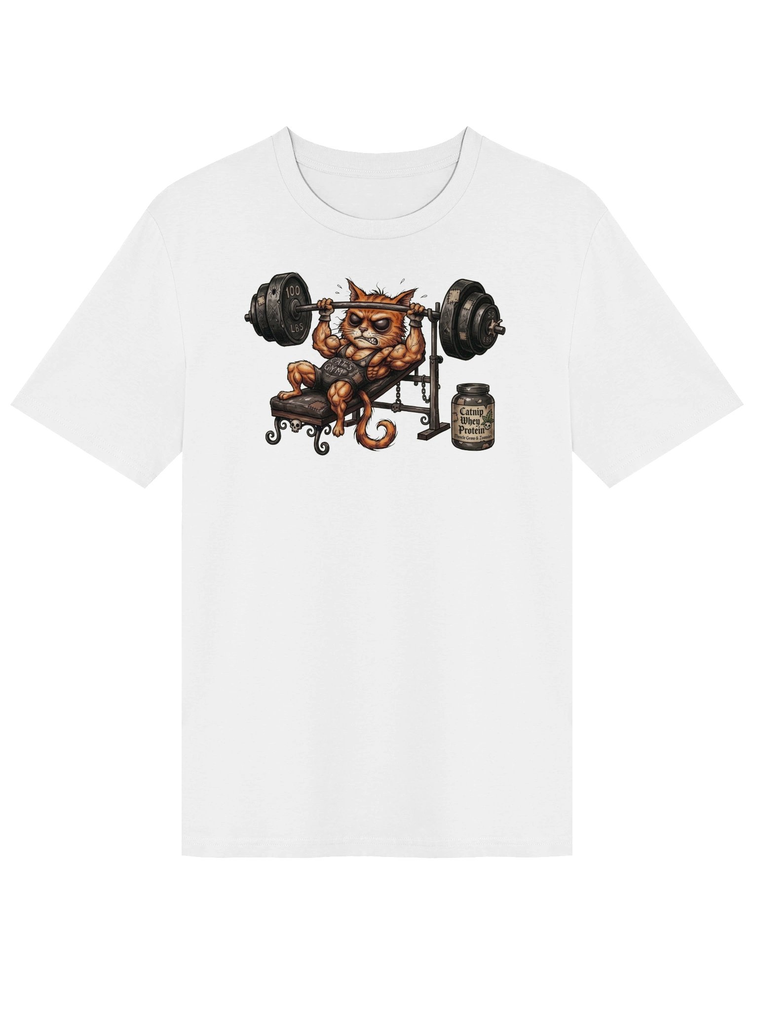 Gym Bench Press T-shirt product image (1)