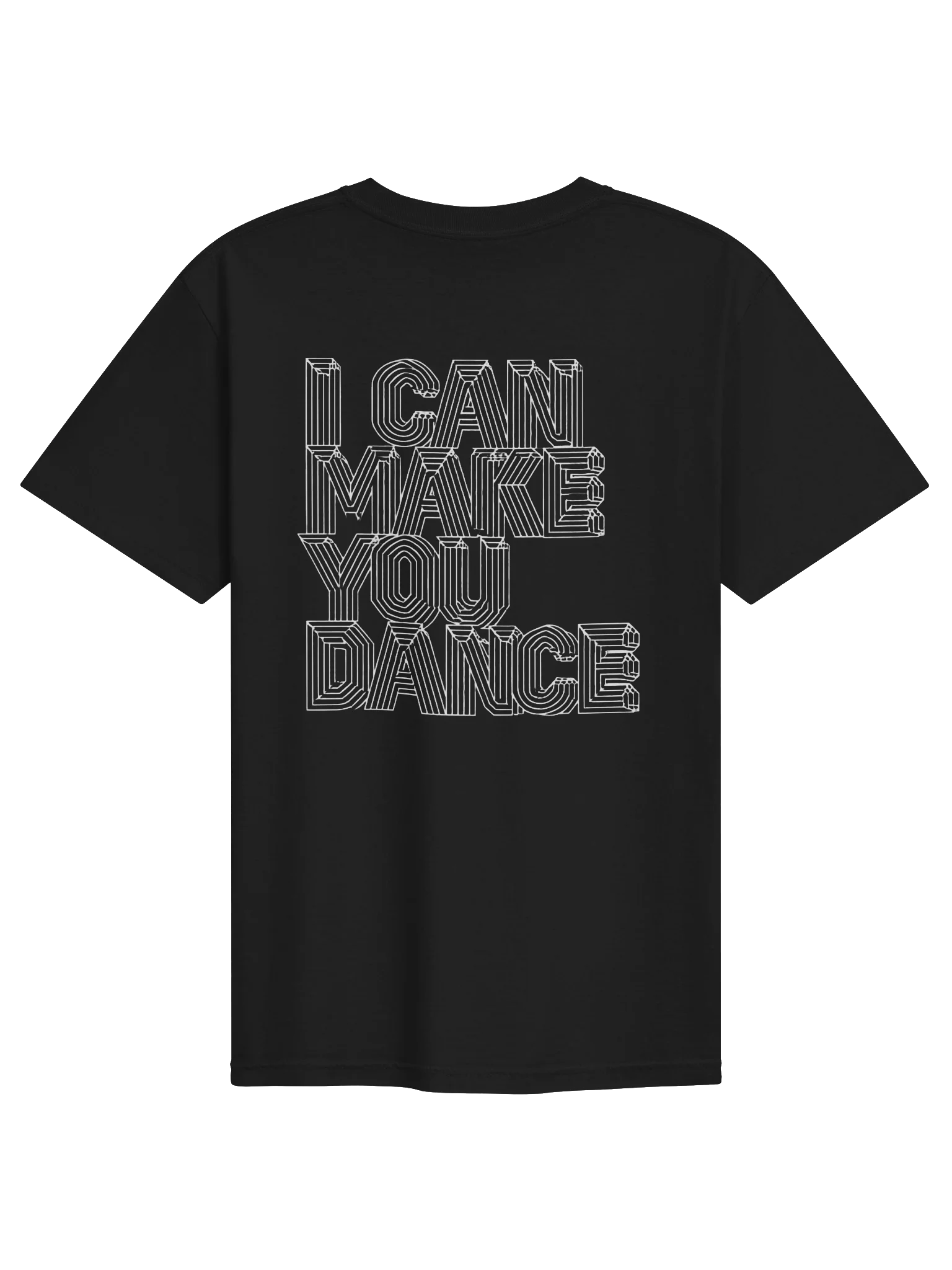 LABEL LOGO W/ I CAN MAKE YOU DANCE ON BACK (MEN'S HEAVYWEIGHT T-SHIRT) product image (6)