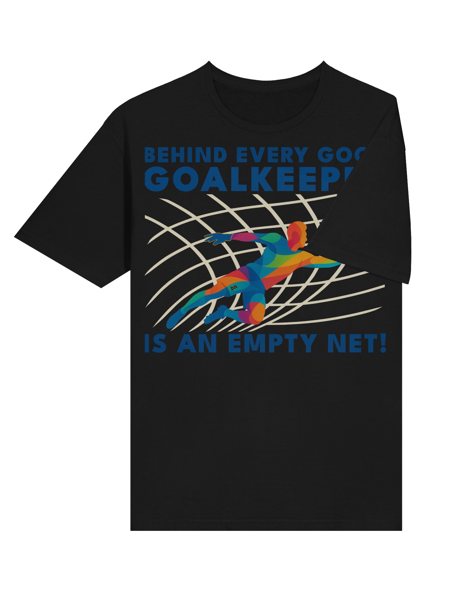 Empty Net — Diving Goalie Vector Tee product image (6)