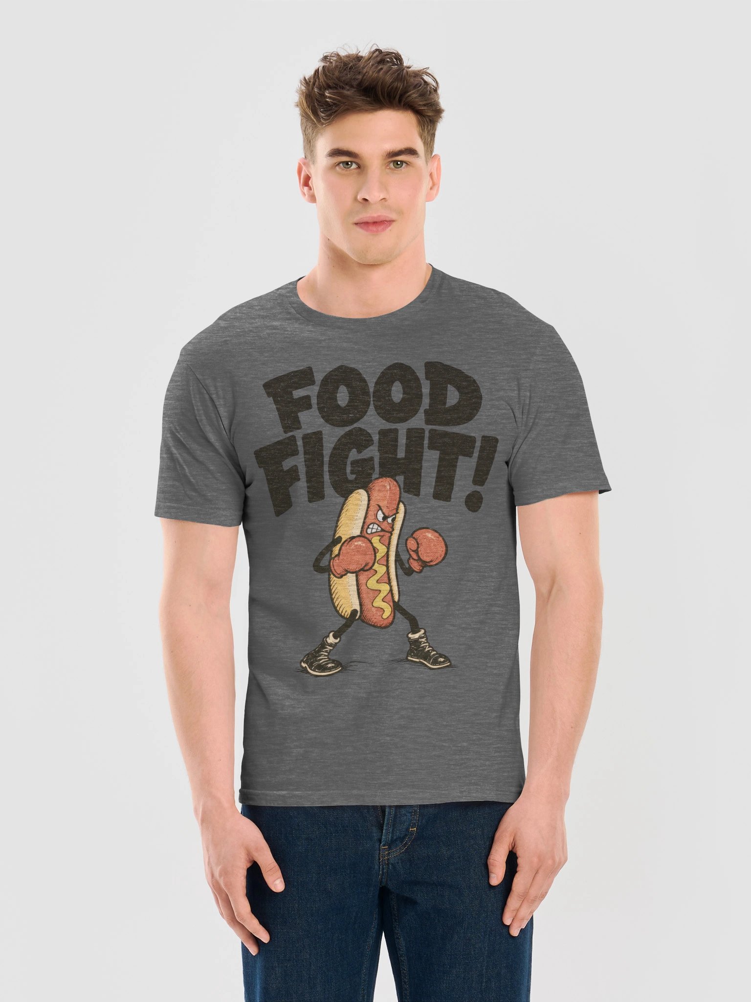 Food Fight - Unisex Softstyle T-Shirt product image (2)