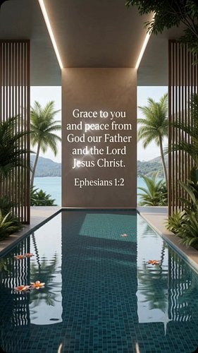 Ephesians 1:2 and more @beinspired.music 🤍

This biblical affirmation is a faith-filled reminder to walk in lasting peace and...