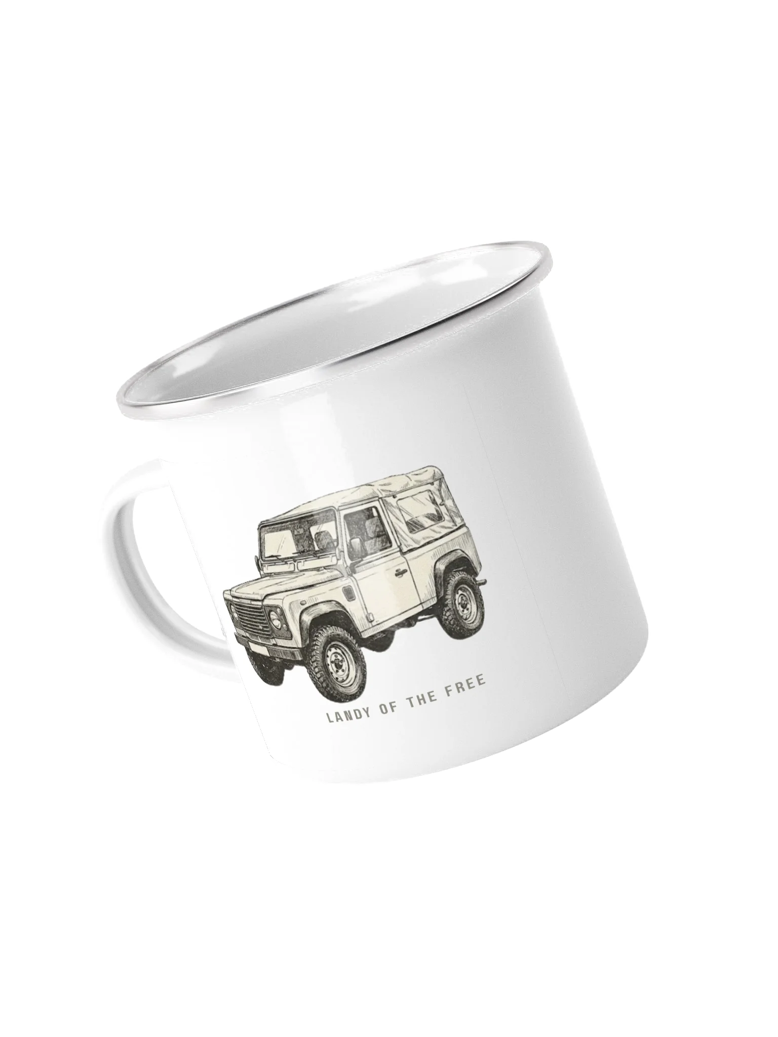 The Expedition Series: Landy of the Free Enamel Mug product image (1)