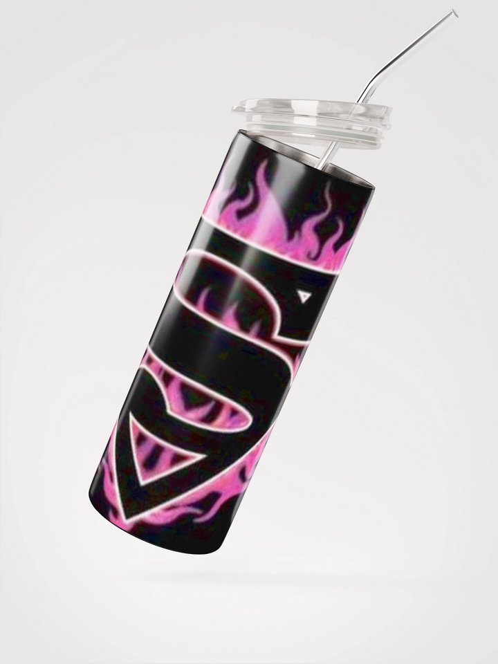 Flaming Superhero Stainless Steel Tumbler product image (2)