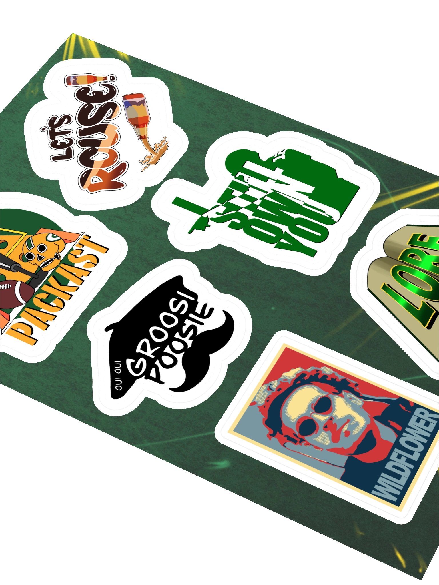 Packast Sticker Set 4 product image (2)