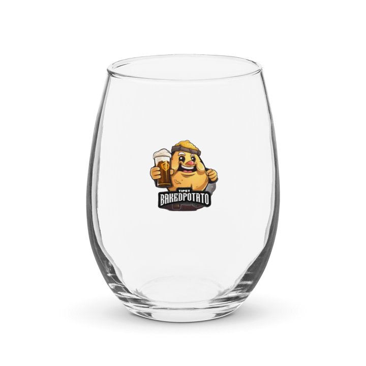 Tipsy Stemless Wine Glass #01 product image (1)