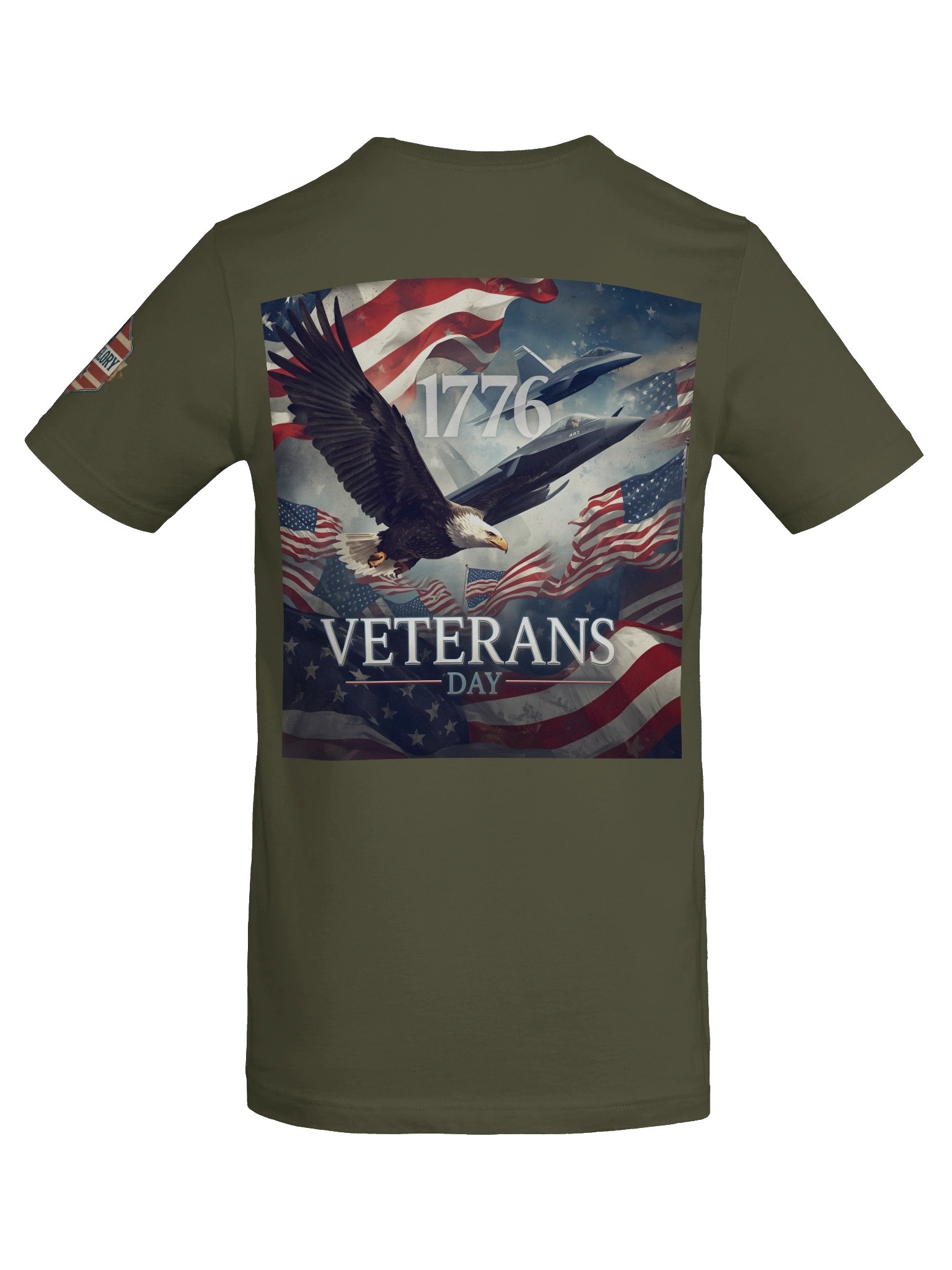 Eagle Emblem Globe T-Shirt product image (8)
