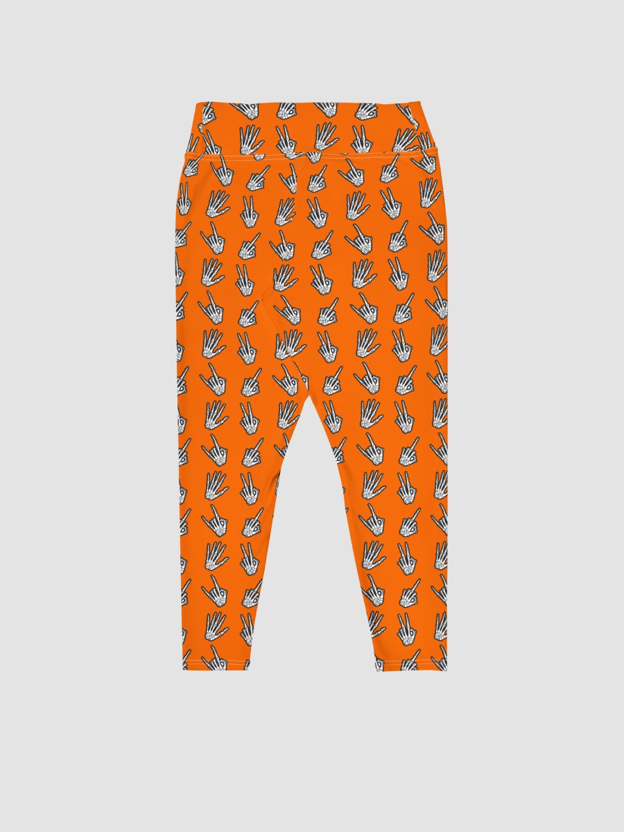 Bone Zone pattern plus size leggings product image (2)