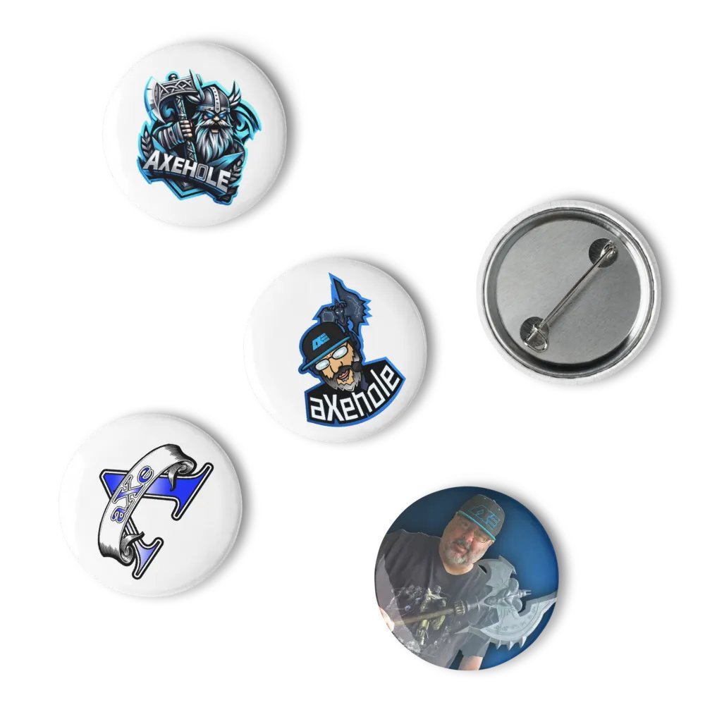 Axeh0le Logo Generation Pin Set product image (2)