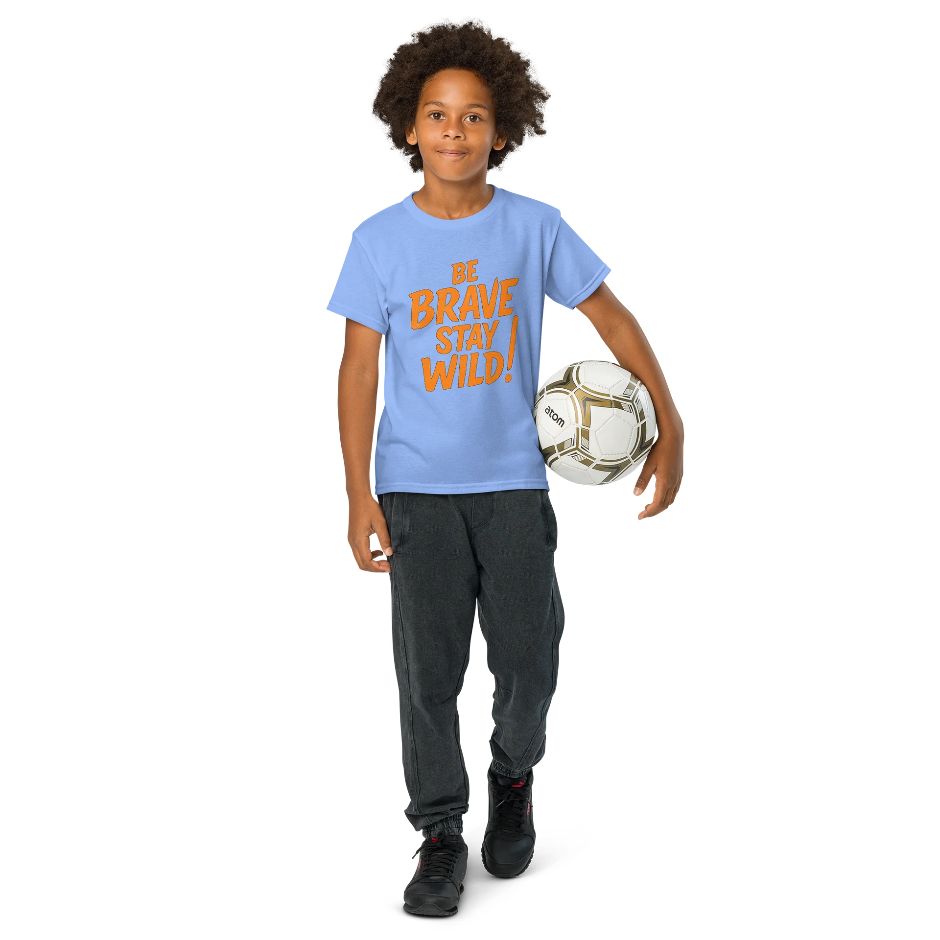 Be Brave Stay Wild! Youth Sports T-Shirt product image (8)