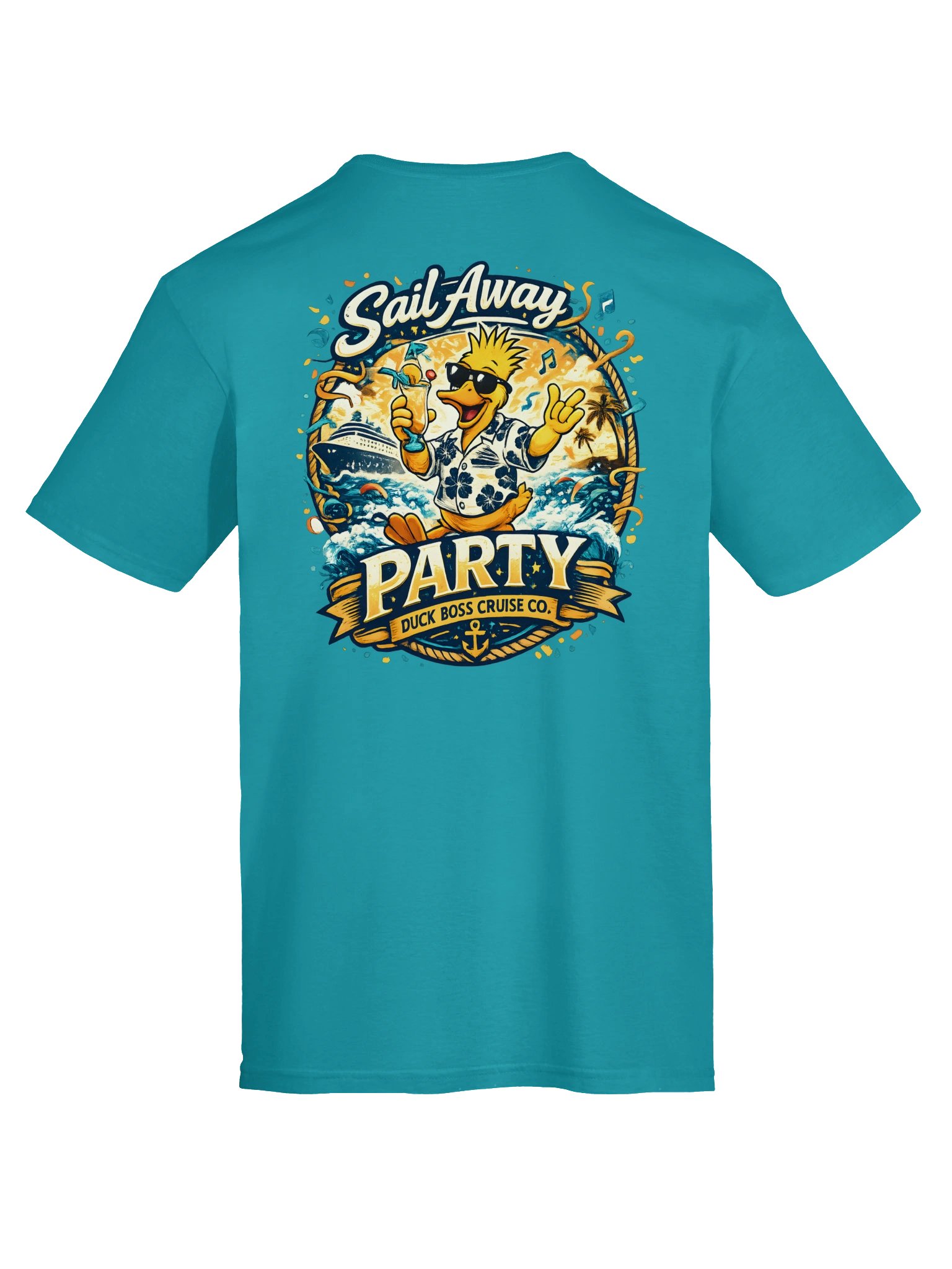 Sail Away Party Duck Boss Tee product image (7)