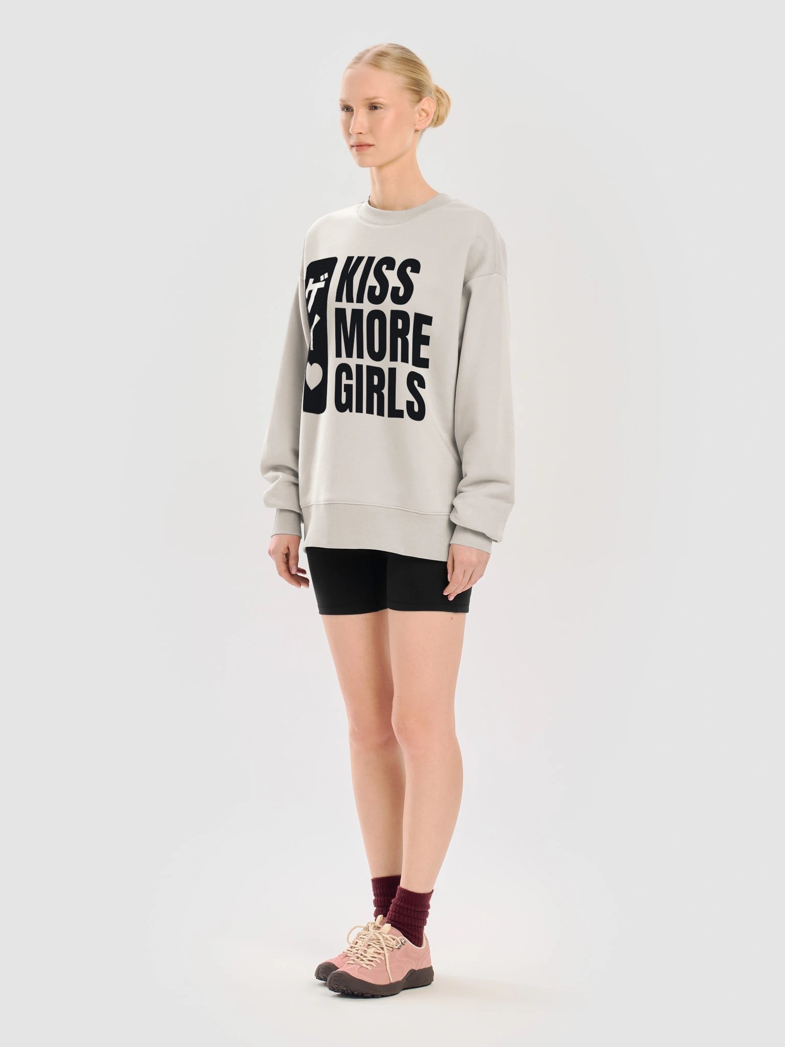 GAY | KISS MORE GIRLS - HEAVY WEIGHT CREWNECK product image (11)