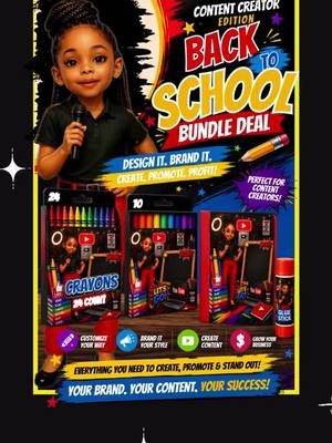 🎒 IT’S NOT TOO LATE TO GO CUSTOM FOR BACK-TO-SCHOOL! ✏️🖍️ The kids are back in school, and I KNOW you’ve already seen some of those cute customized school supplies popping up! 👀😍 Well, if your child didn’t start the year with theirs, it’s NOT too late! Exotic Party Creations is currently accepting orders for Custom Back-to-School Supplies! Whether it’s for your son, daughter, niece, nephew, grandbaby, or your favorite little student, we can create something personalized just for them. 📓 Custom Notebooks 🖍️ Crayons 🖊️ Markers ✏️ Pencils 📁 Folders 🧴 Glue & Glue Sticks ✨ And MORE! Choose their colors, theme, name, and style, and let us turn those everyday school supplies into something they’ll be excited to pull out of their backpack! And parents… don’t let your baby be the one asking, “Where mine at?” 😂 There’s still time to get them their very own customized set! 📦 Custom orders available for shipping. Exotic Party Creations — Making Back-to-School a Little More PERSONAL! ❤️ #ExoticPartyCreations #BackToSchool #DigitalTalkingAvatar #CustomSchoolSupplies #PersonalizedBackToSchool