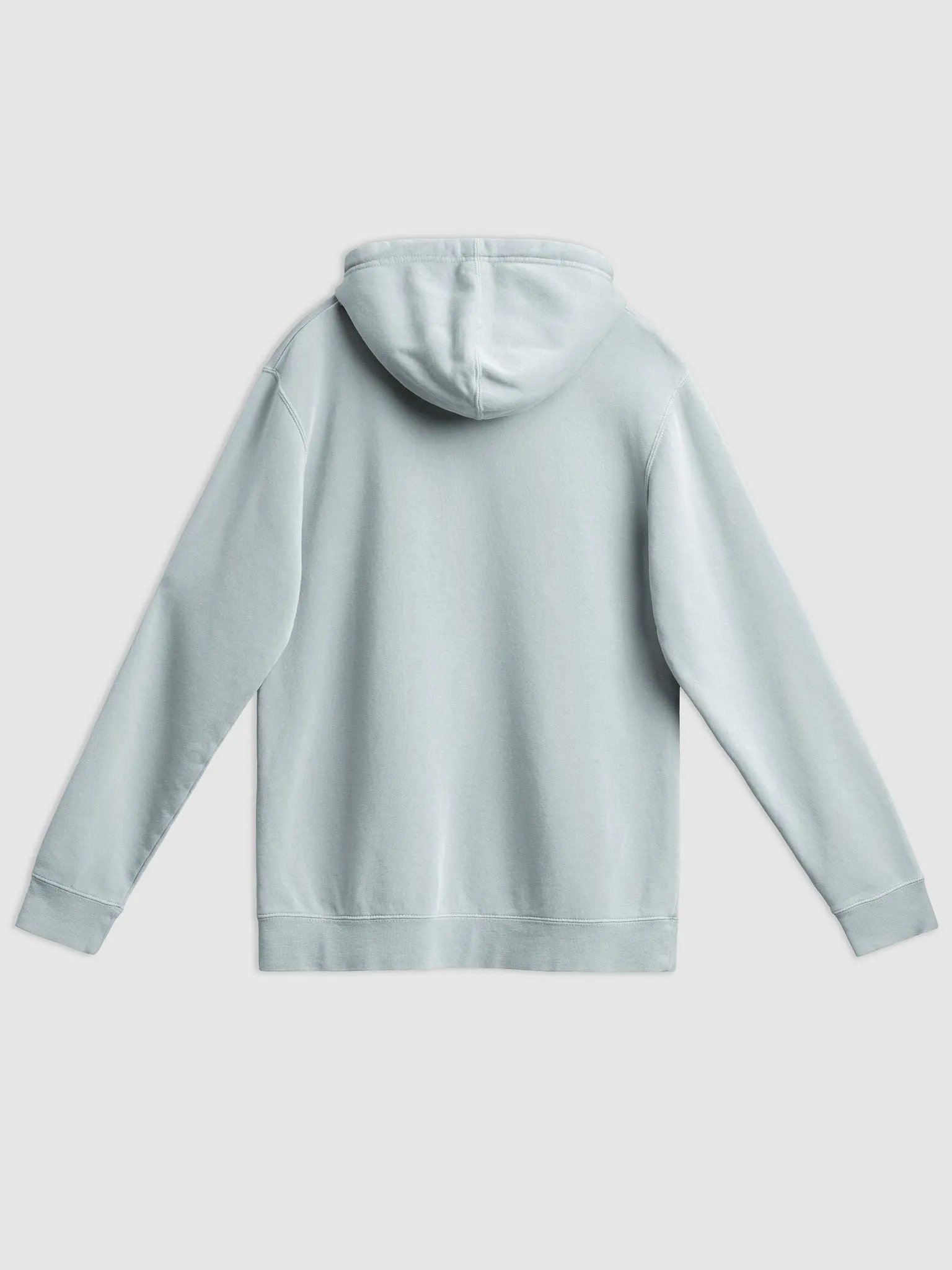 admittedly difficult (white) printed pigment hoodie product image (57)