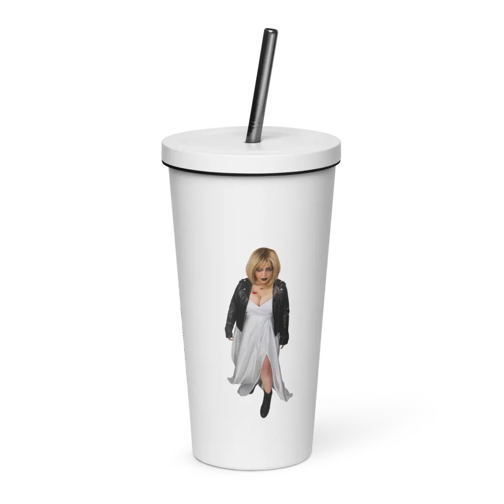 Bride of Chucky Insulated Tumbler w/ Straw product image (1)