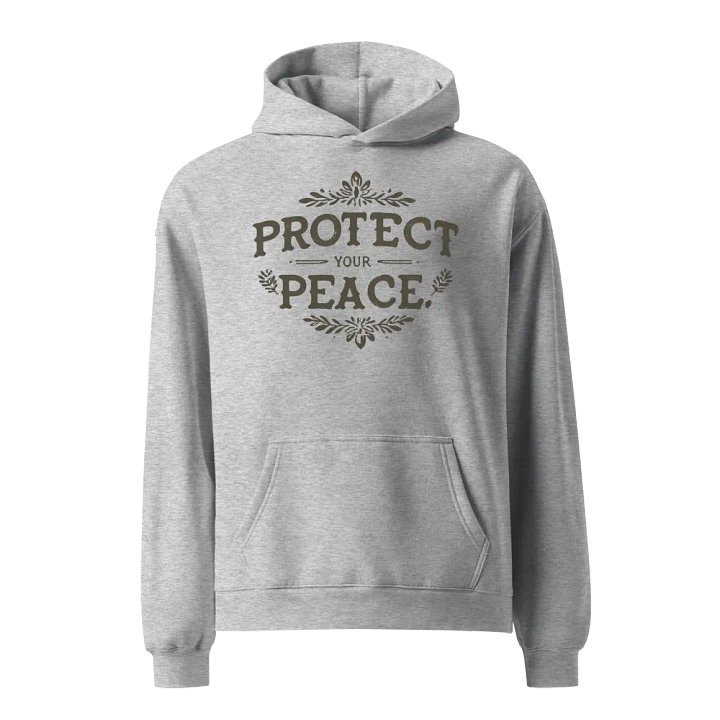 Protect Your Peace Floral Hoodie product image (1)