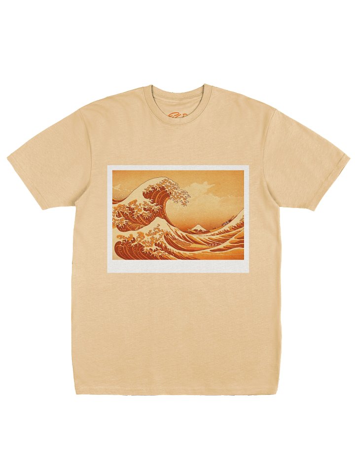 Orange Hokusai Gold Tee product image (1)
