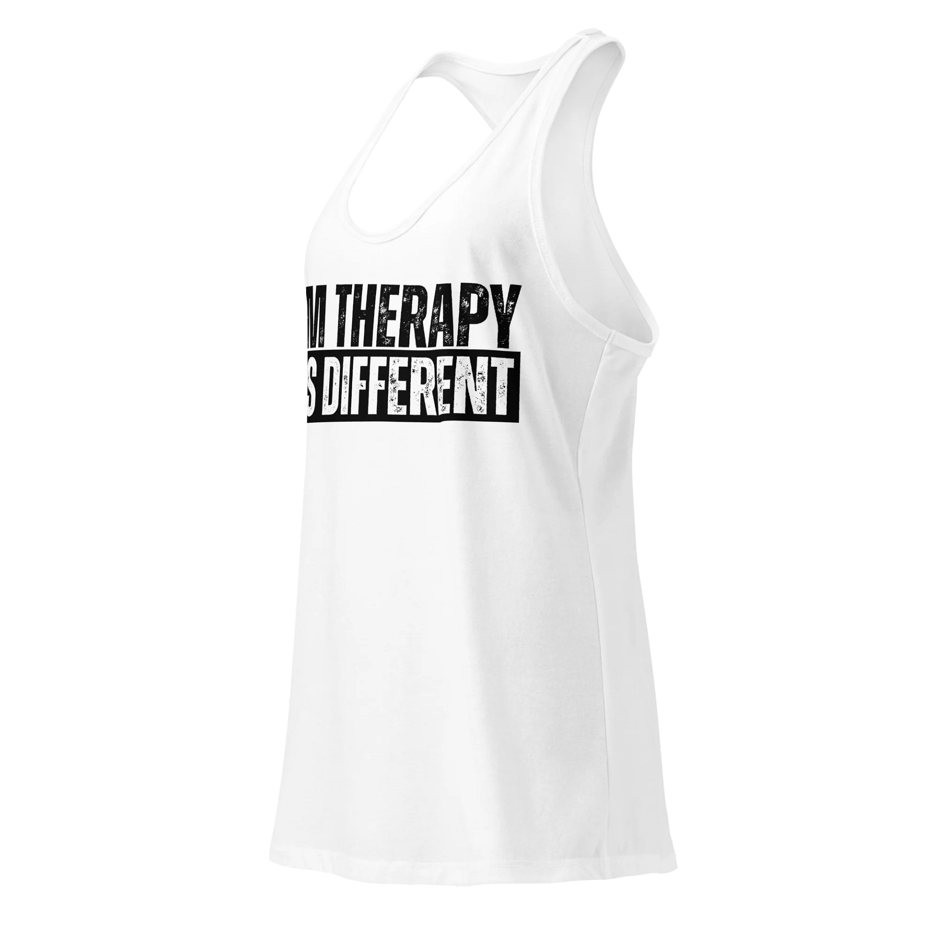 Gym Therapy Hits Different Women's Tank Top product image (23)