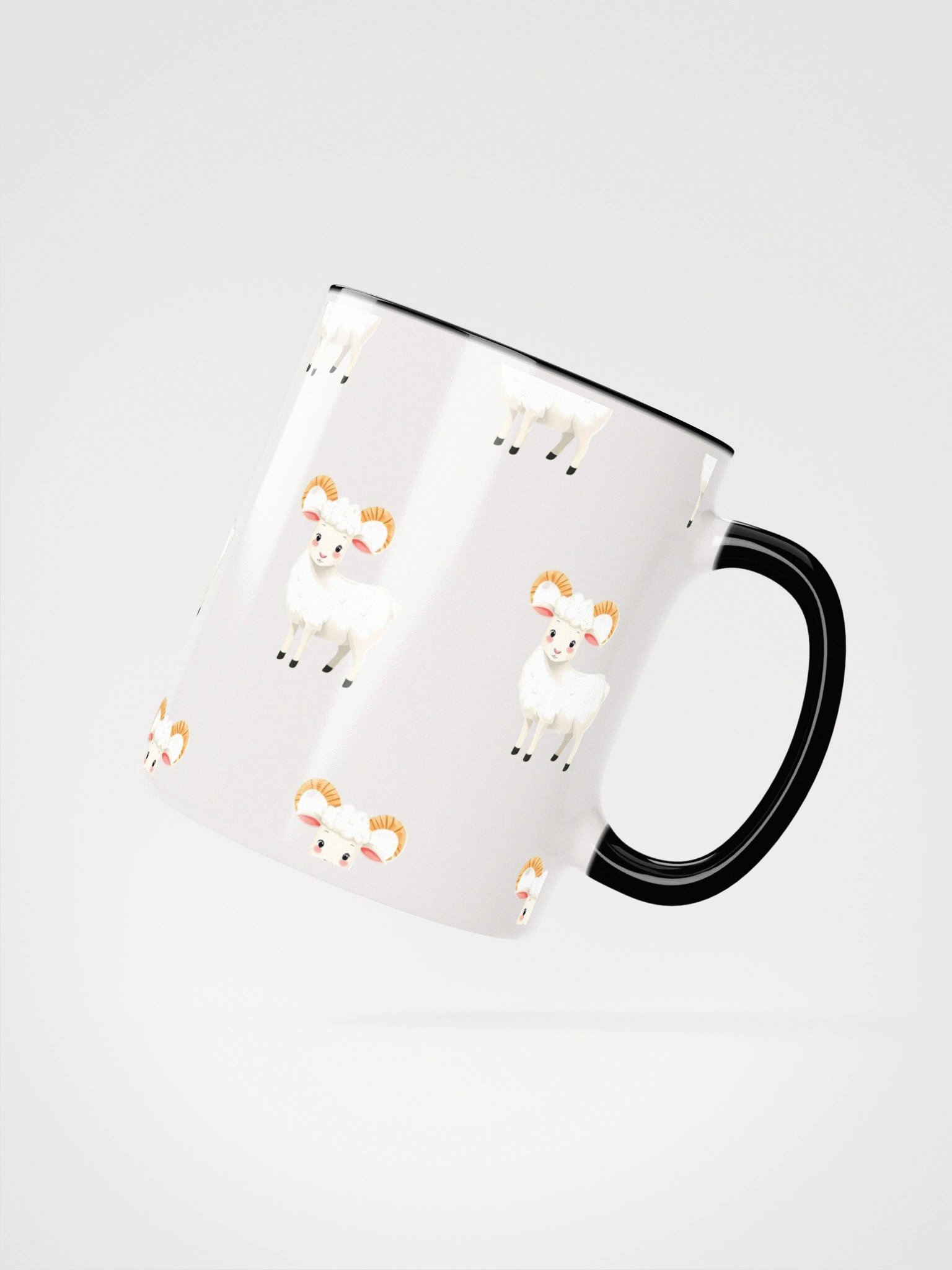 Fluffy Ram Ceramic Mug product image (19)