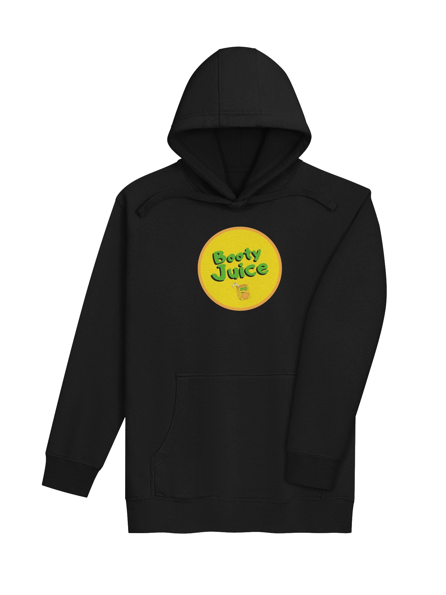 Booty Juice Yellow Circle Hoodie product image (7)