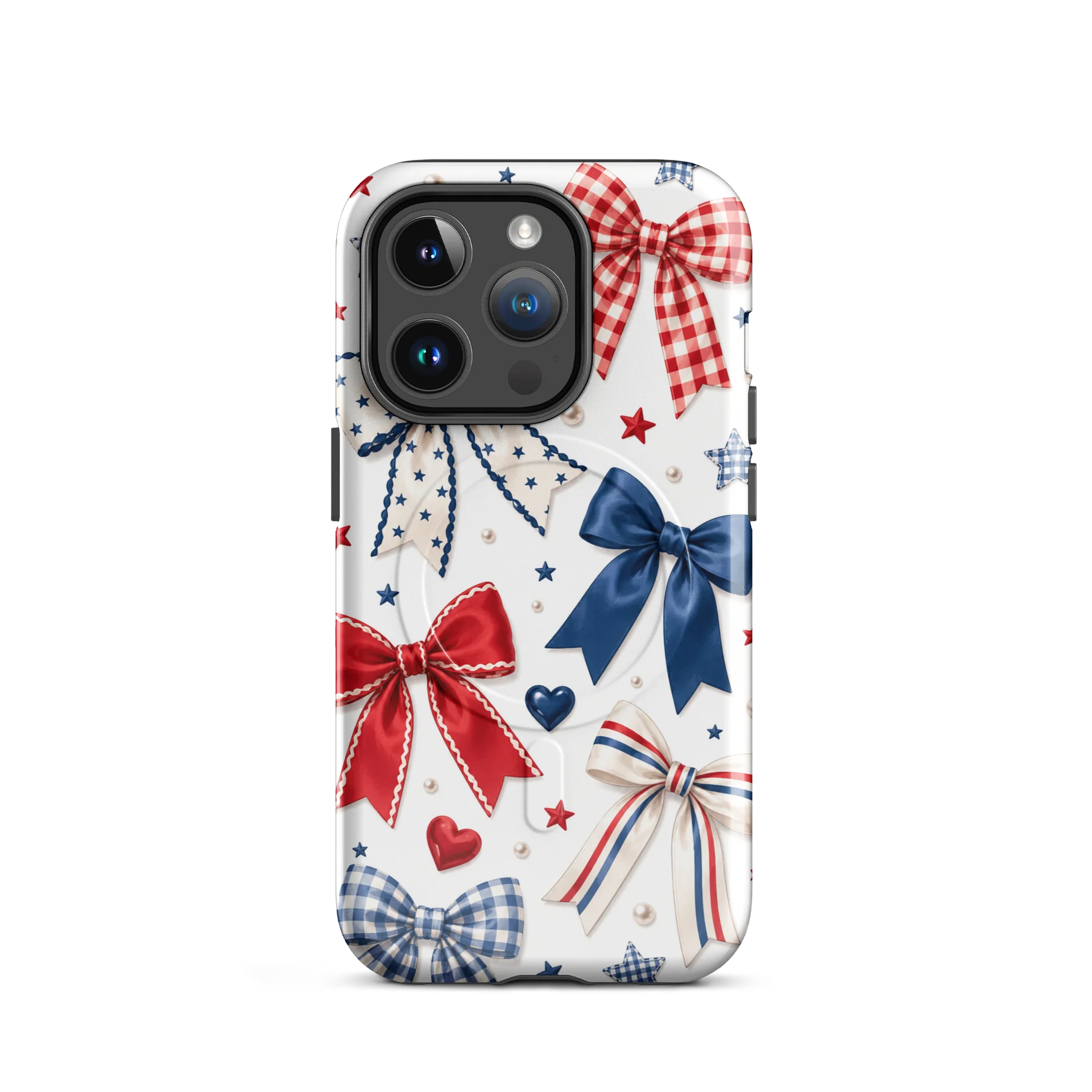 Patriotic Ribbon Bow MagSafe Case product image (19)
