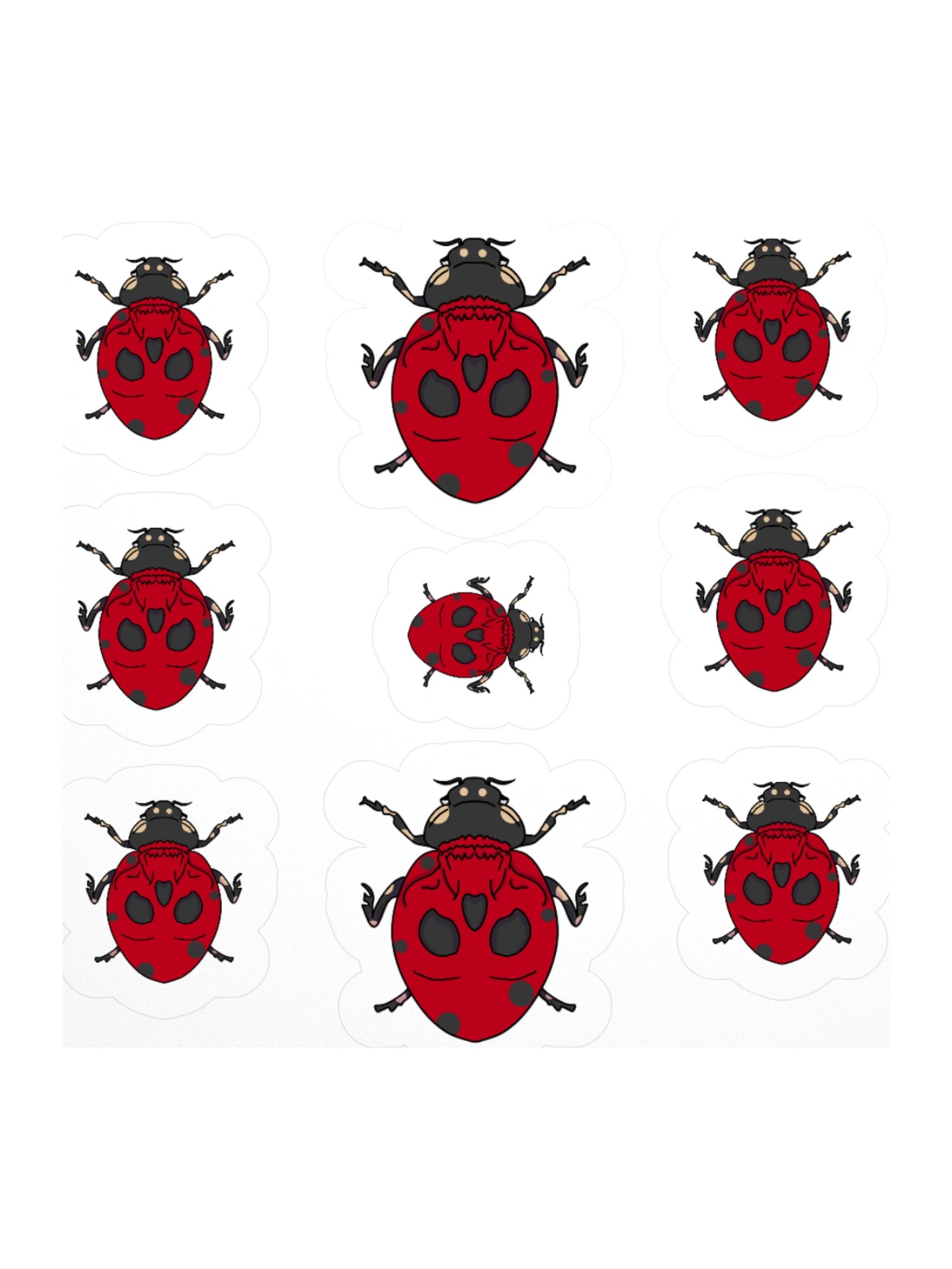 Lucky Bug Sticker Sheet! product image (2)