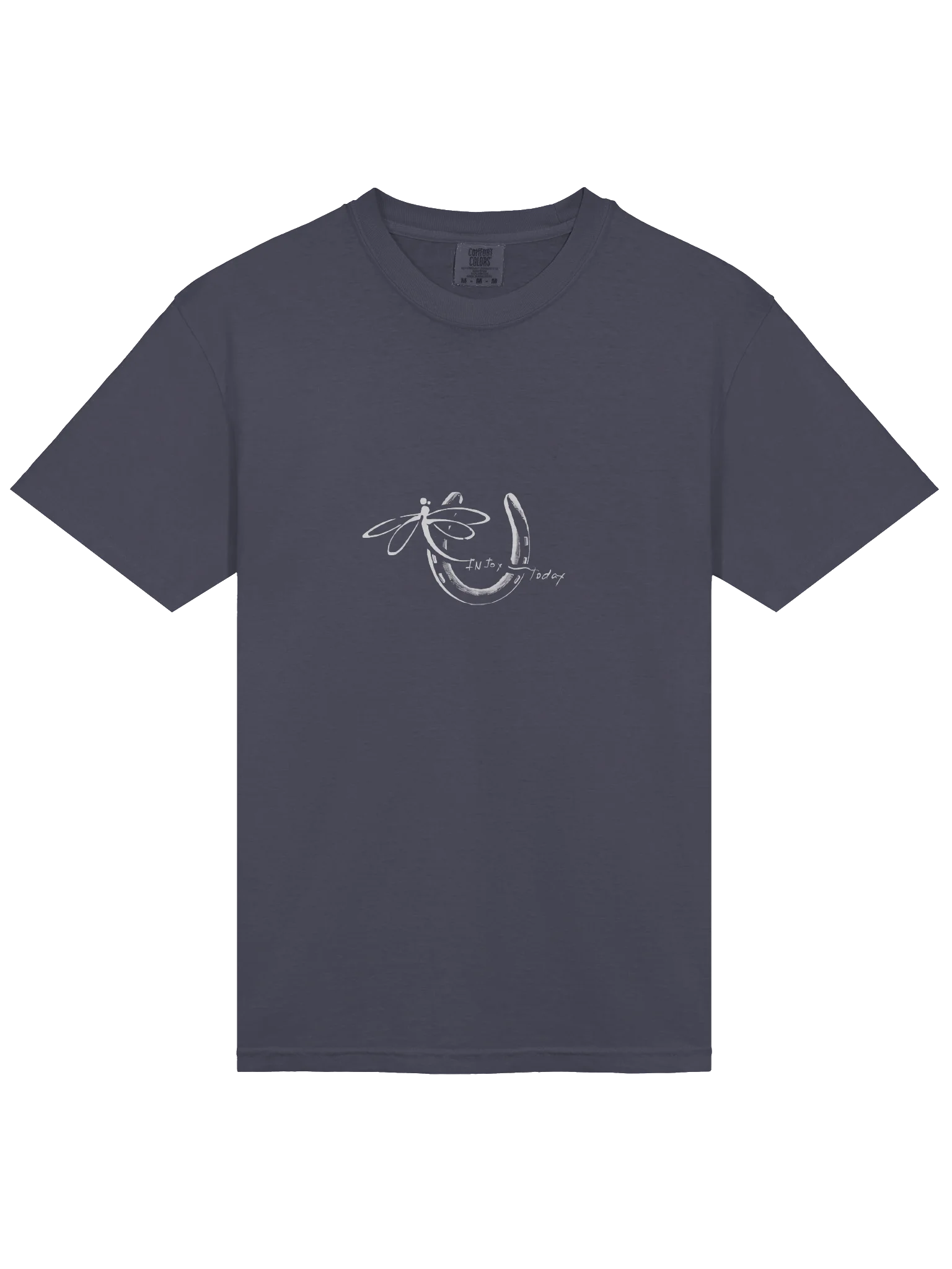 InJoy Today Daily Joy T‑Shirt | Premium Heavyweight Cotton T‑Shirt with InJoy Today Logo product image (2)