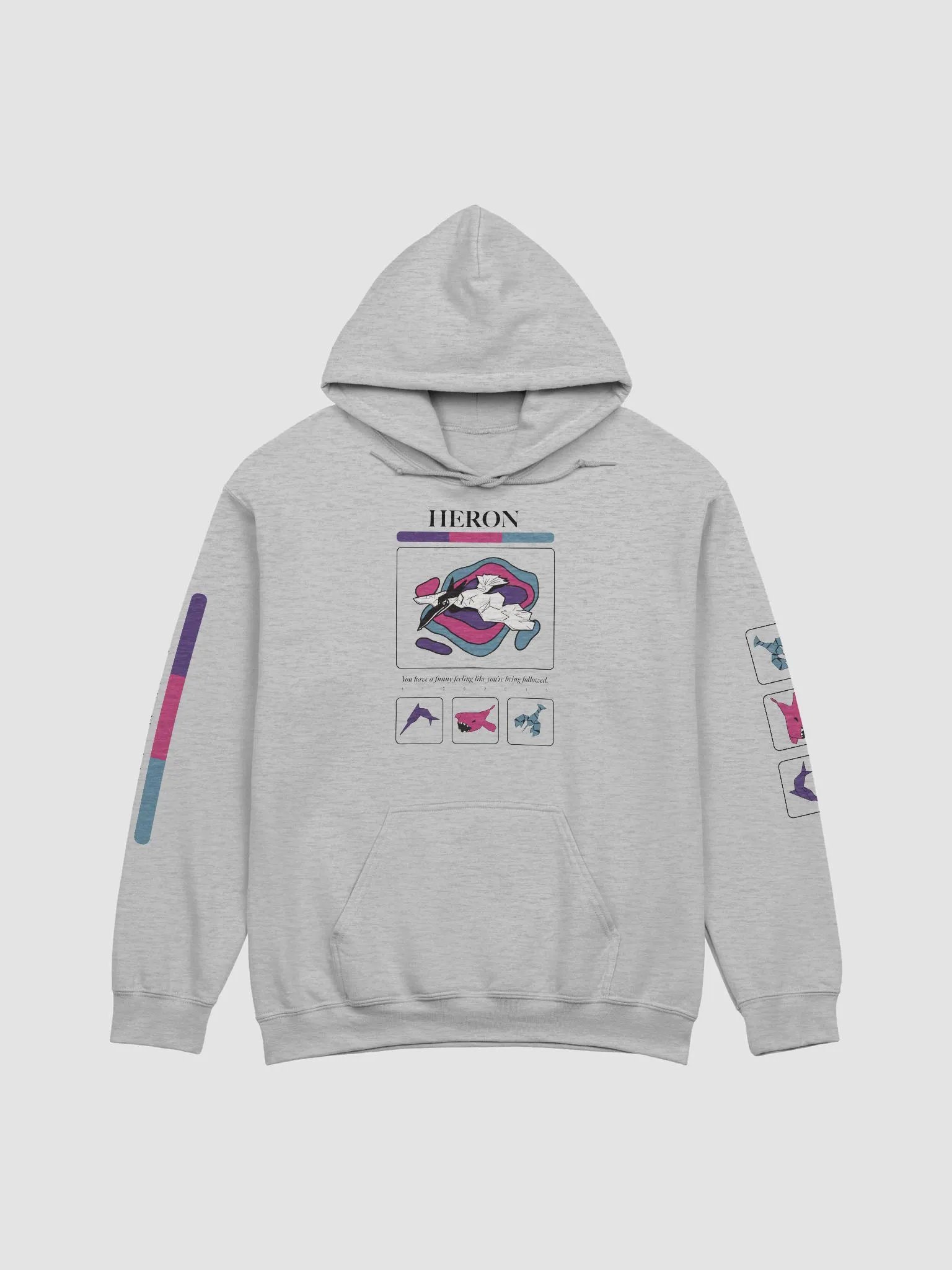 Heron - Hoodie (Gray) product image (1)