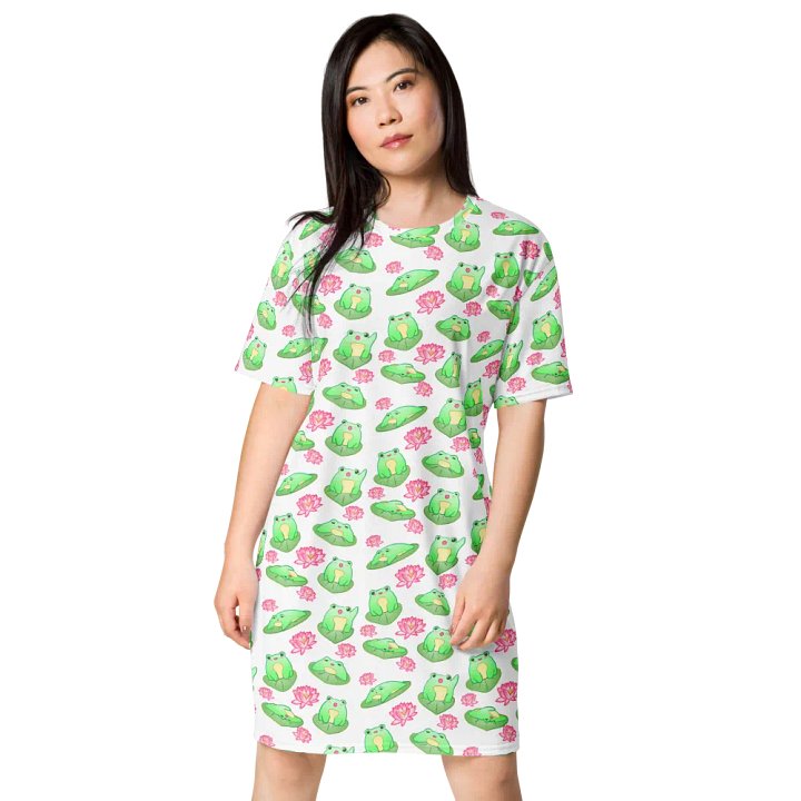 Kawaii Froggie T-Shirt Dress product image (1)