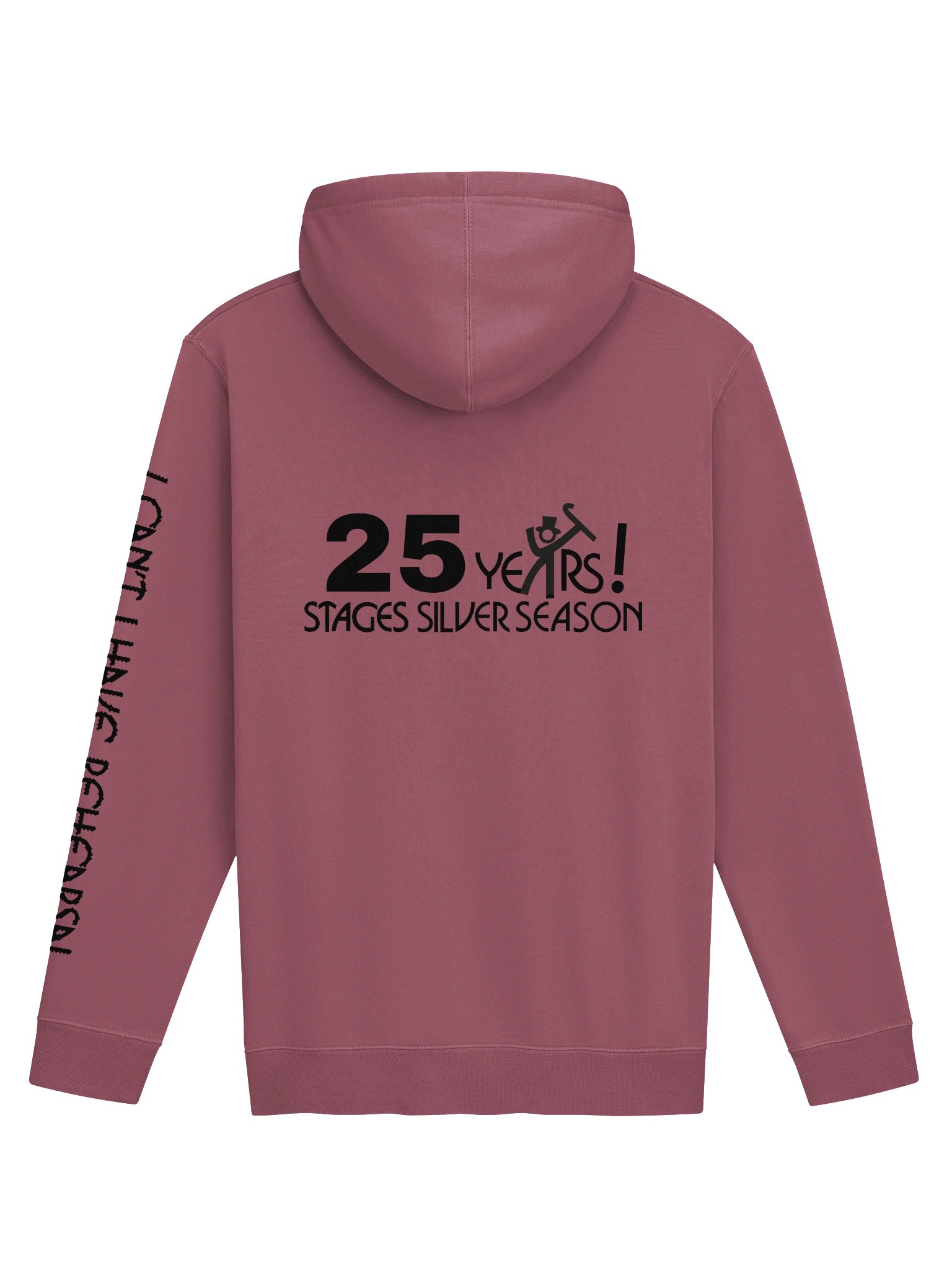 "My Third Place" 25th Anniversary Light Hoodie - Black Text product image (10)