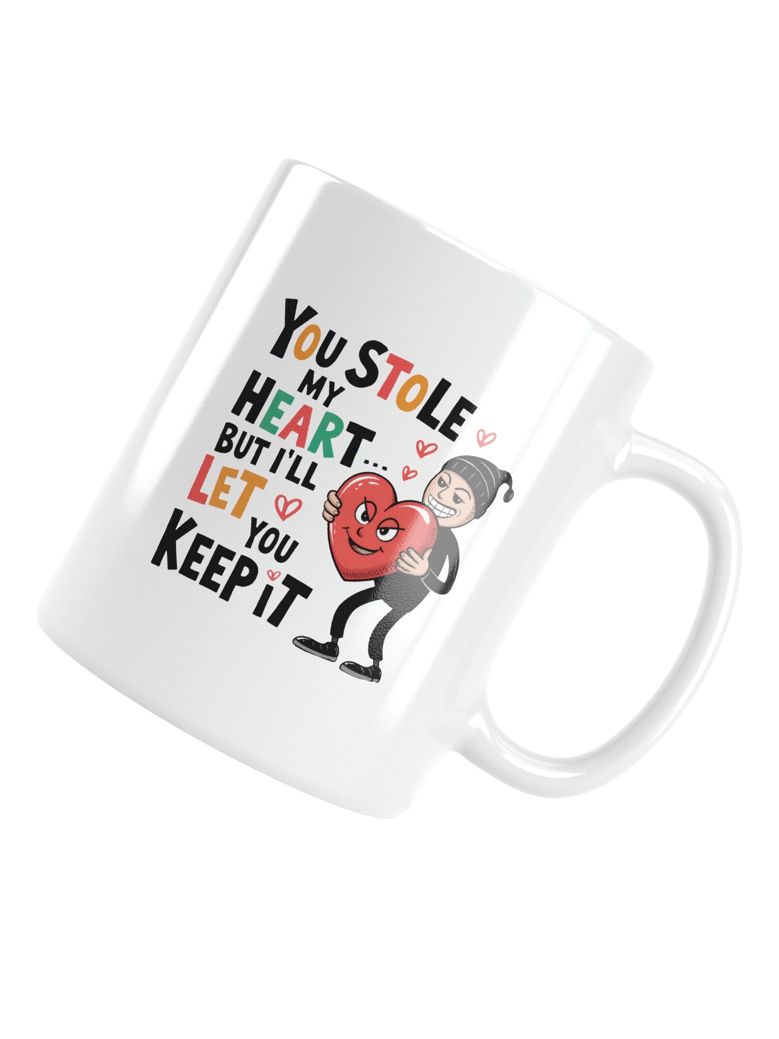 You Stole My Heart Valentine's Day Gift | Funny Love Mug | Cheeky Romance Gift product image (5)