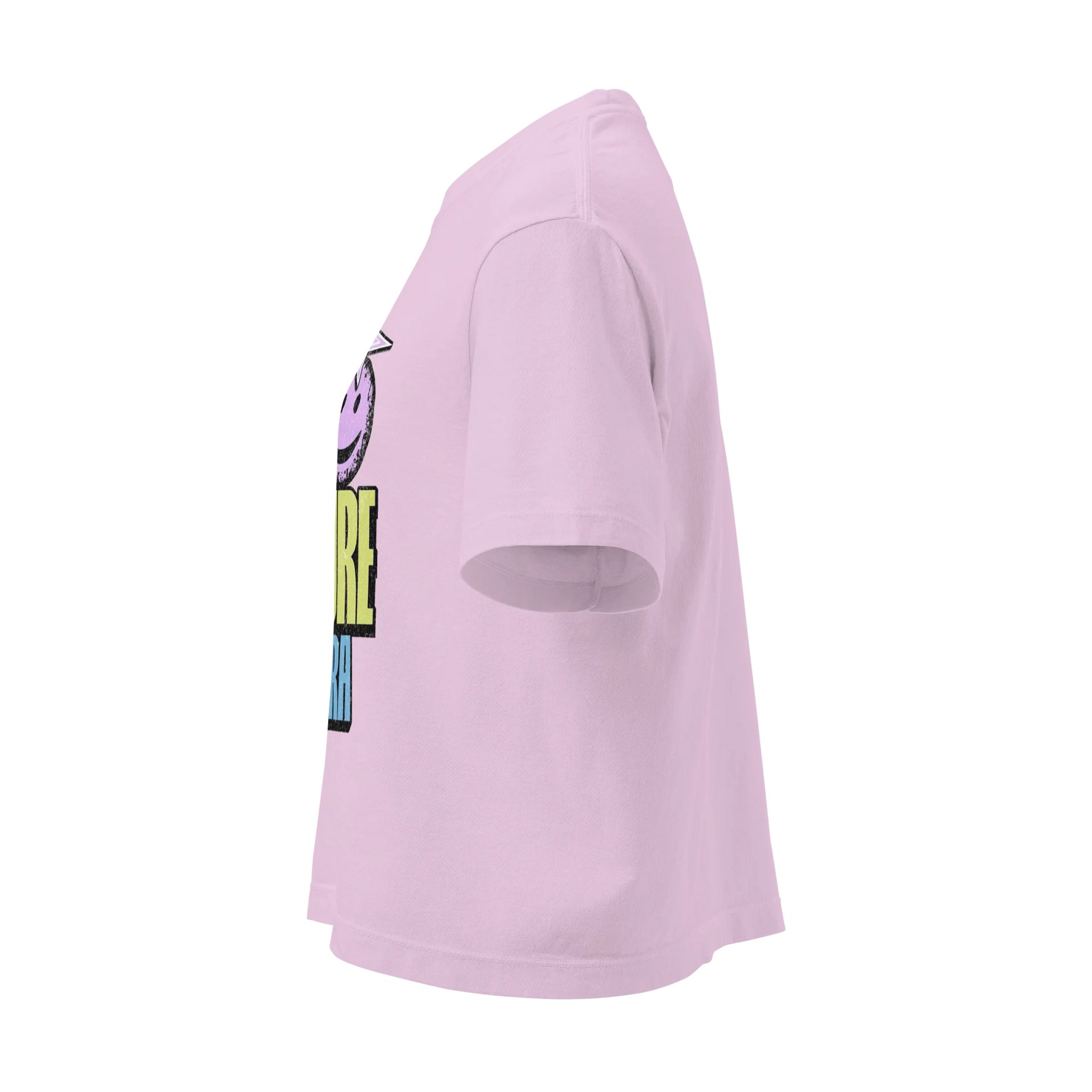 'Smile You're on Camera' Womens Cropped Tee product image (3)