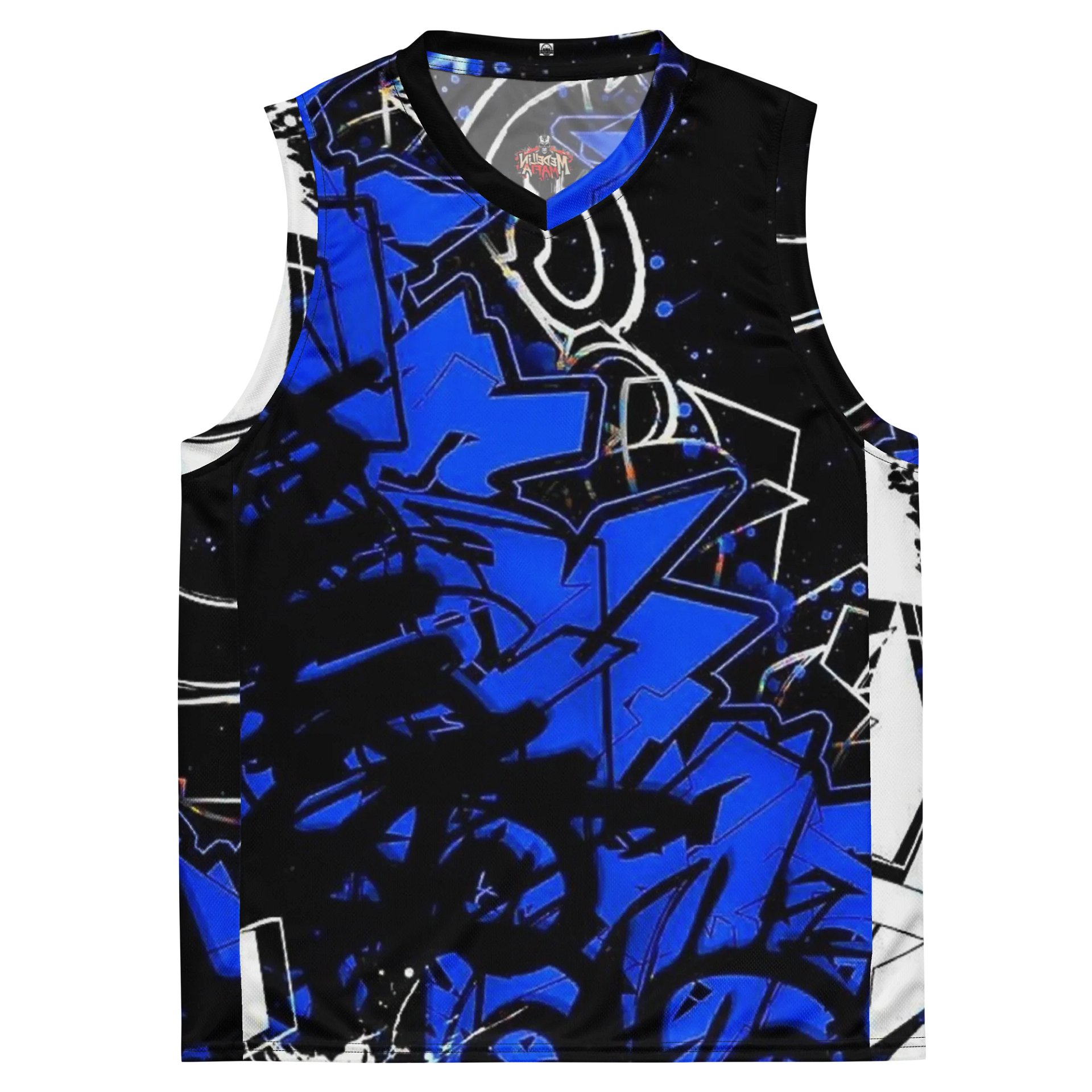 Urban Graffiti Basketball Jersey product image (3)