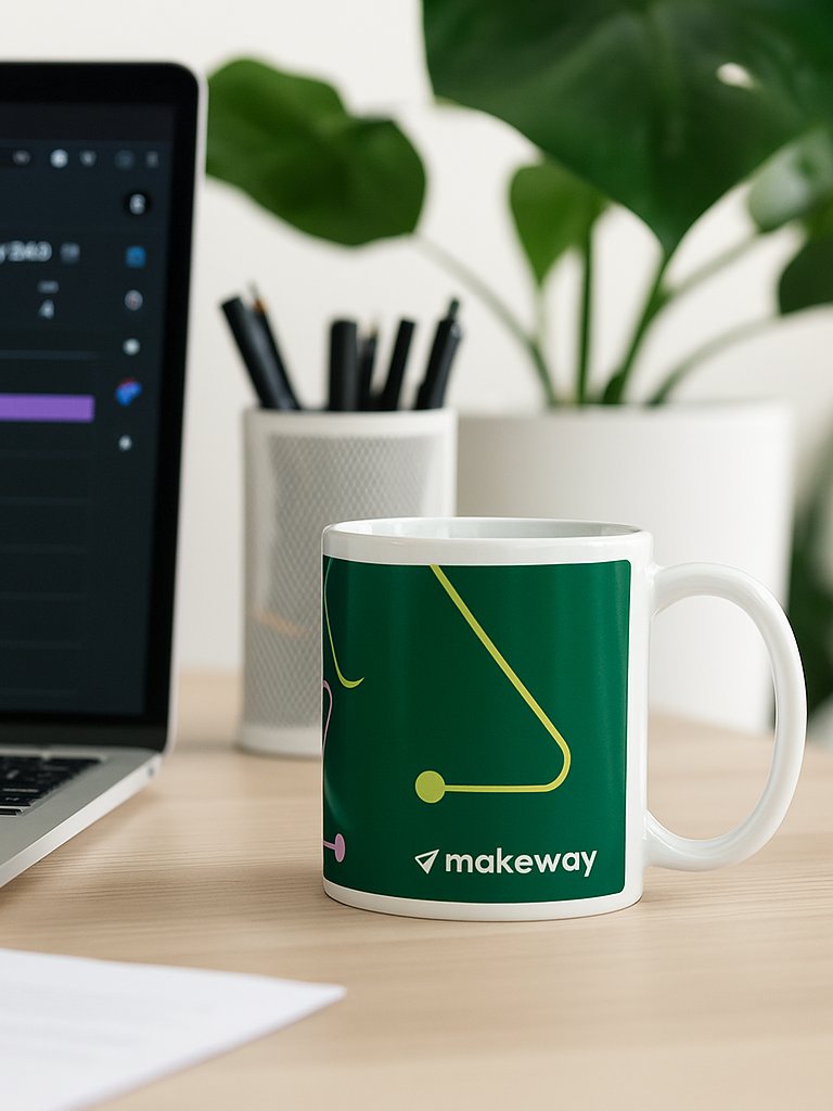 But first, coffee Mug: Green product image (3)