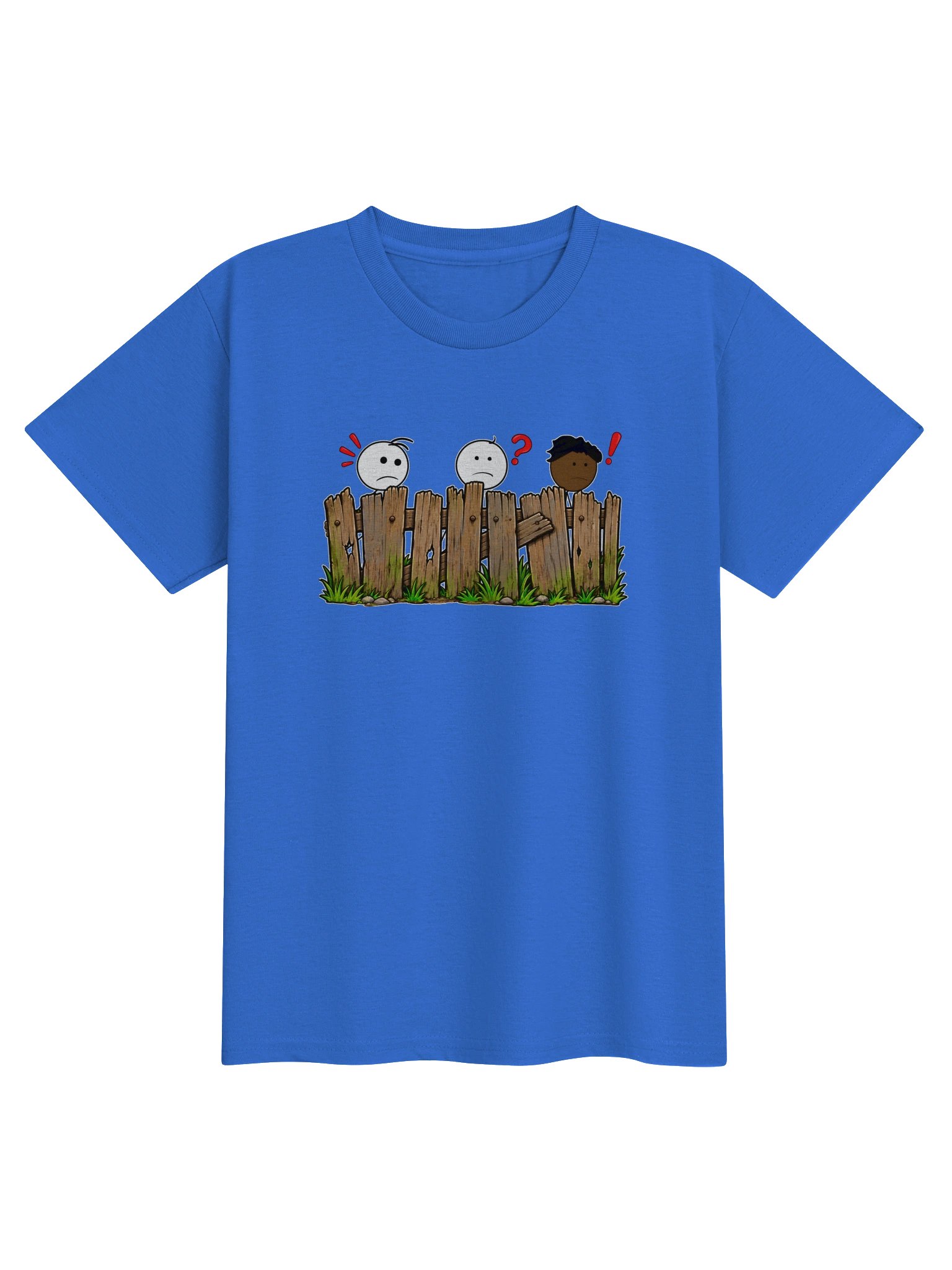 👕 Tricou Albastru Regal „Amintiri Din Copilărie” – Toxică, Șopârlă & Juvel product image (1)