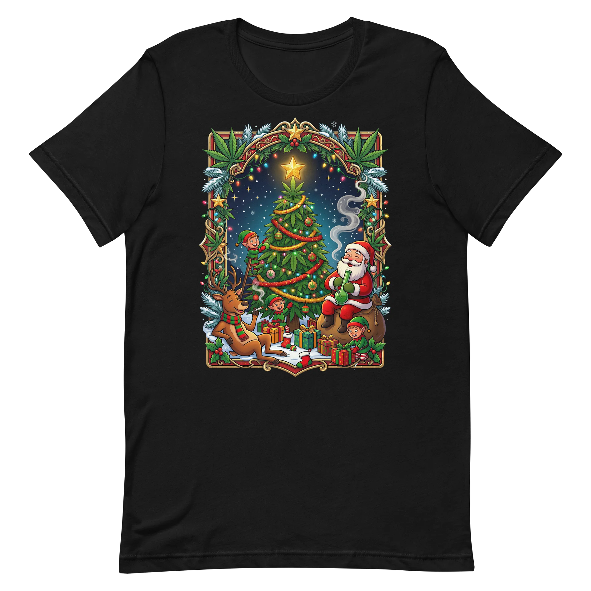 Women's Holiday Haze Christmas T-shirt product image (2)