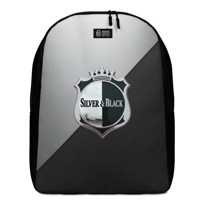 Las Vegas Crown™ Backpack | Black & Silver Edition | Home Locker product image (1)